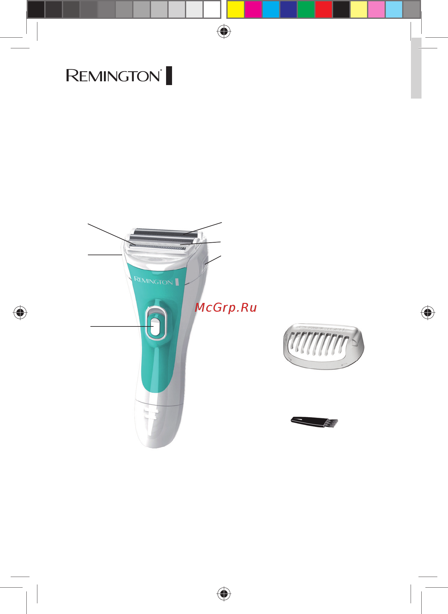 Remington WDF 4815C [3/111] Cordless lady shaver