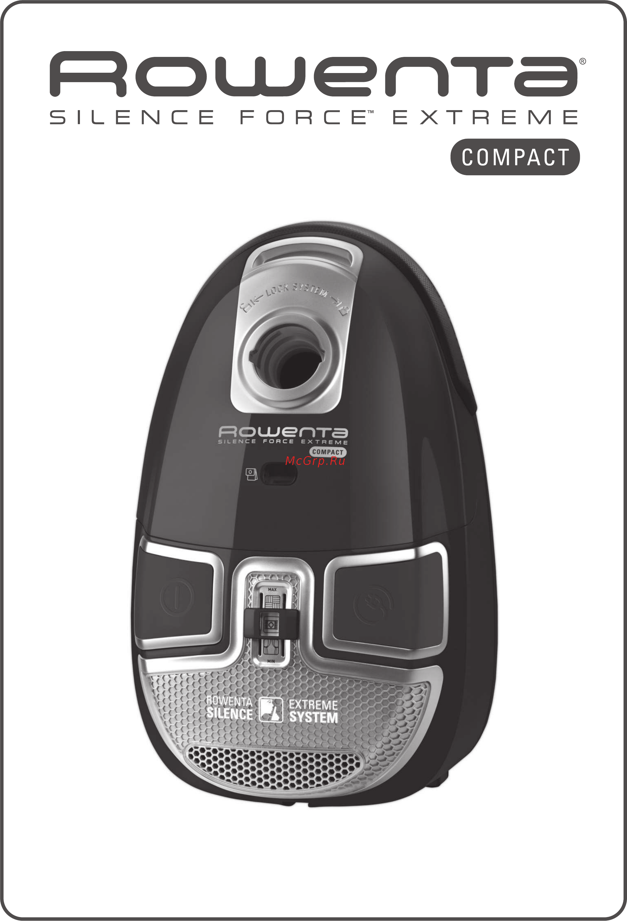 Rowenta RO5629 R1 Silence Force Extreme Инструкция по эксплуатации онлайн