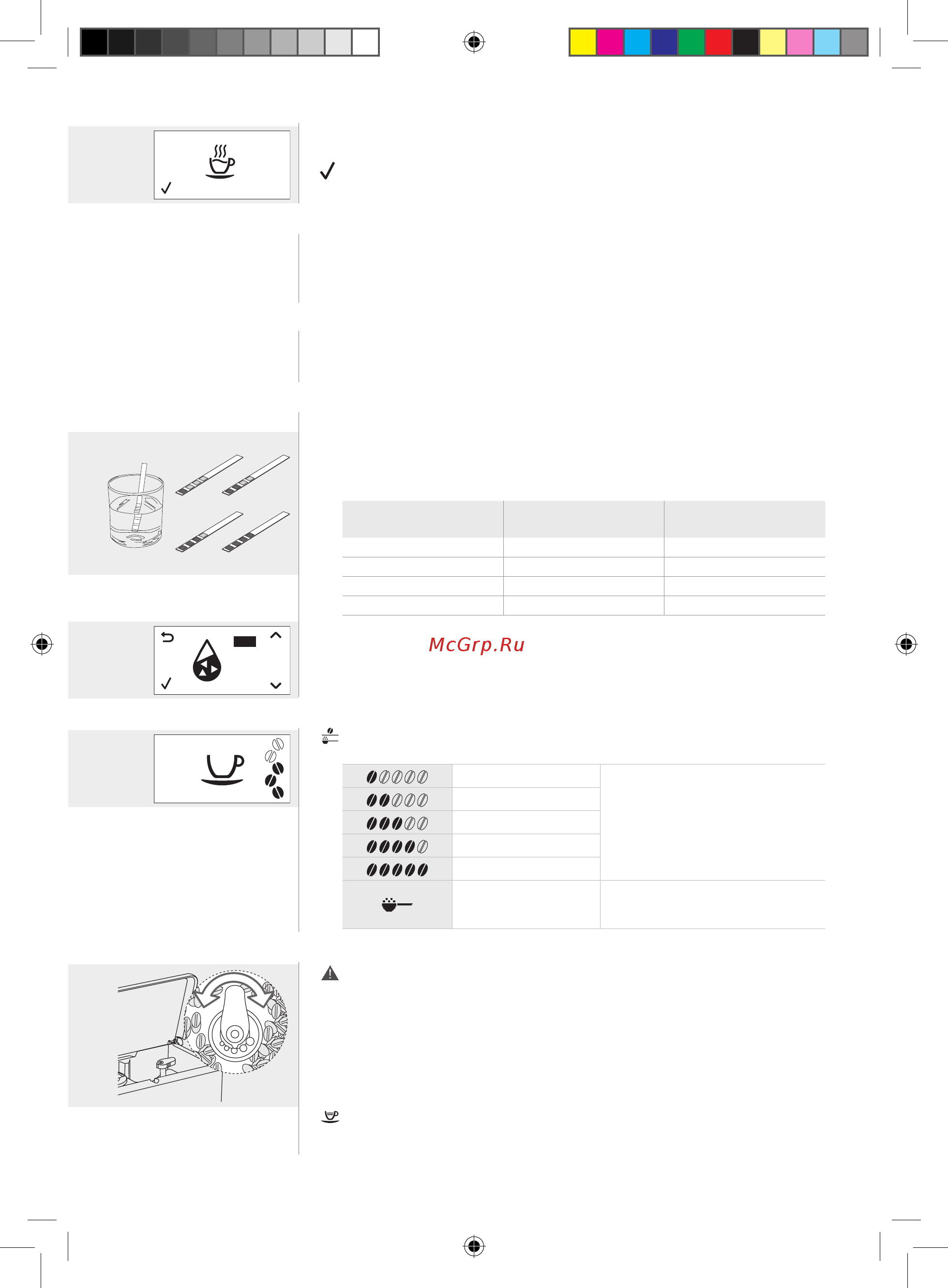 Saeco HD8918/09 Series Incanto [39/88] Регулювання