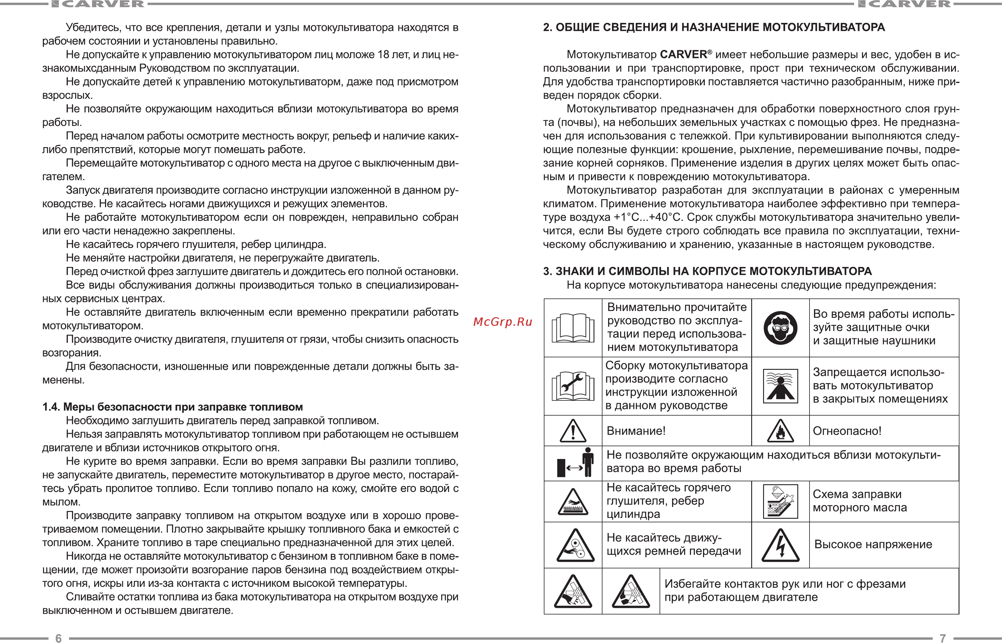 Carver T-650R Руководство по эксплуатации онлайн [4/15] 174662