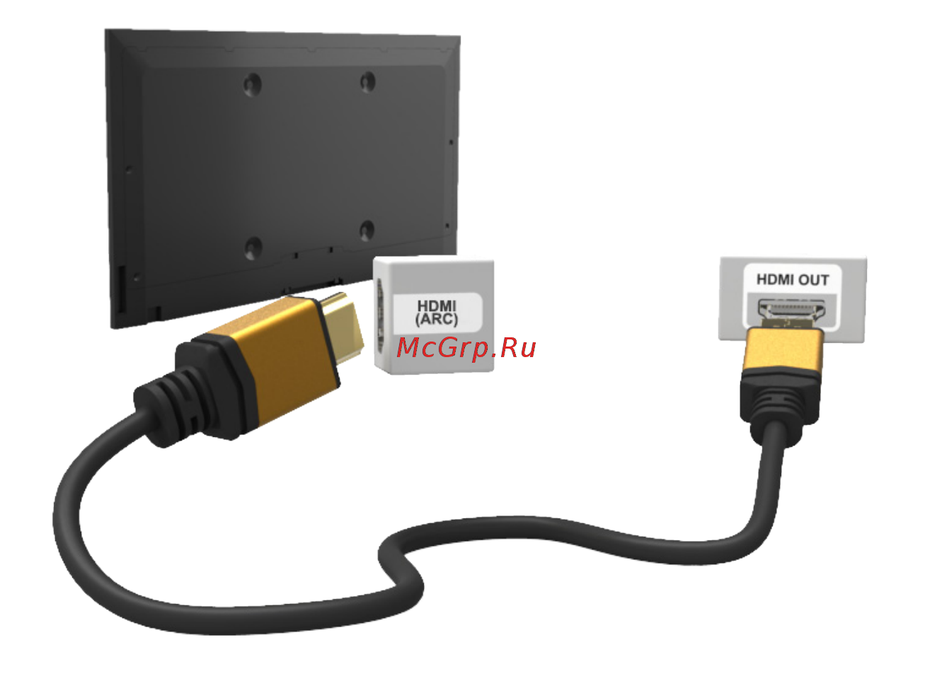 Samsung UE22H5610AKX [23/229] Прослушивание звука с телевизора через внешние