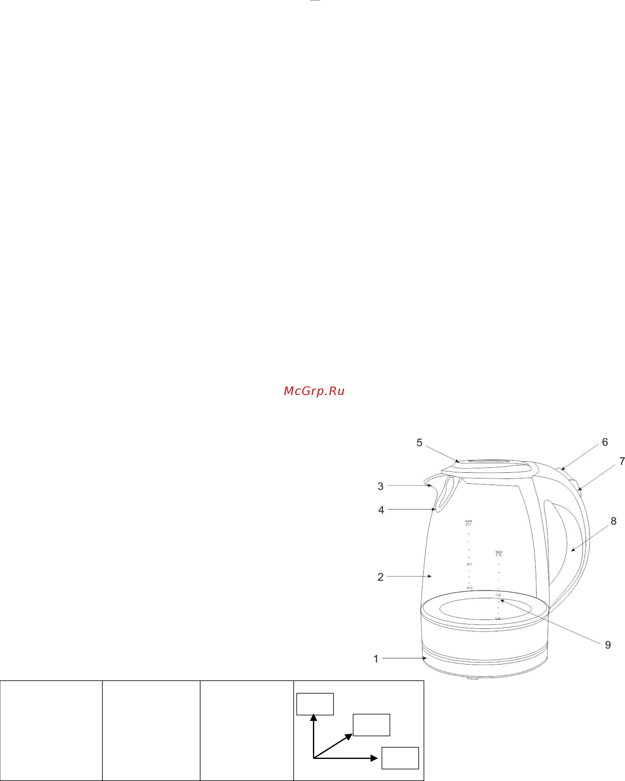 Scarlett SC-EK27G98 [2/12] Rus устройство изделия