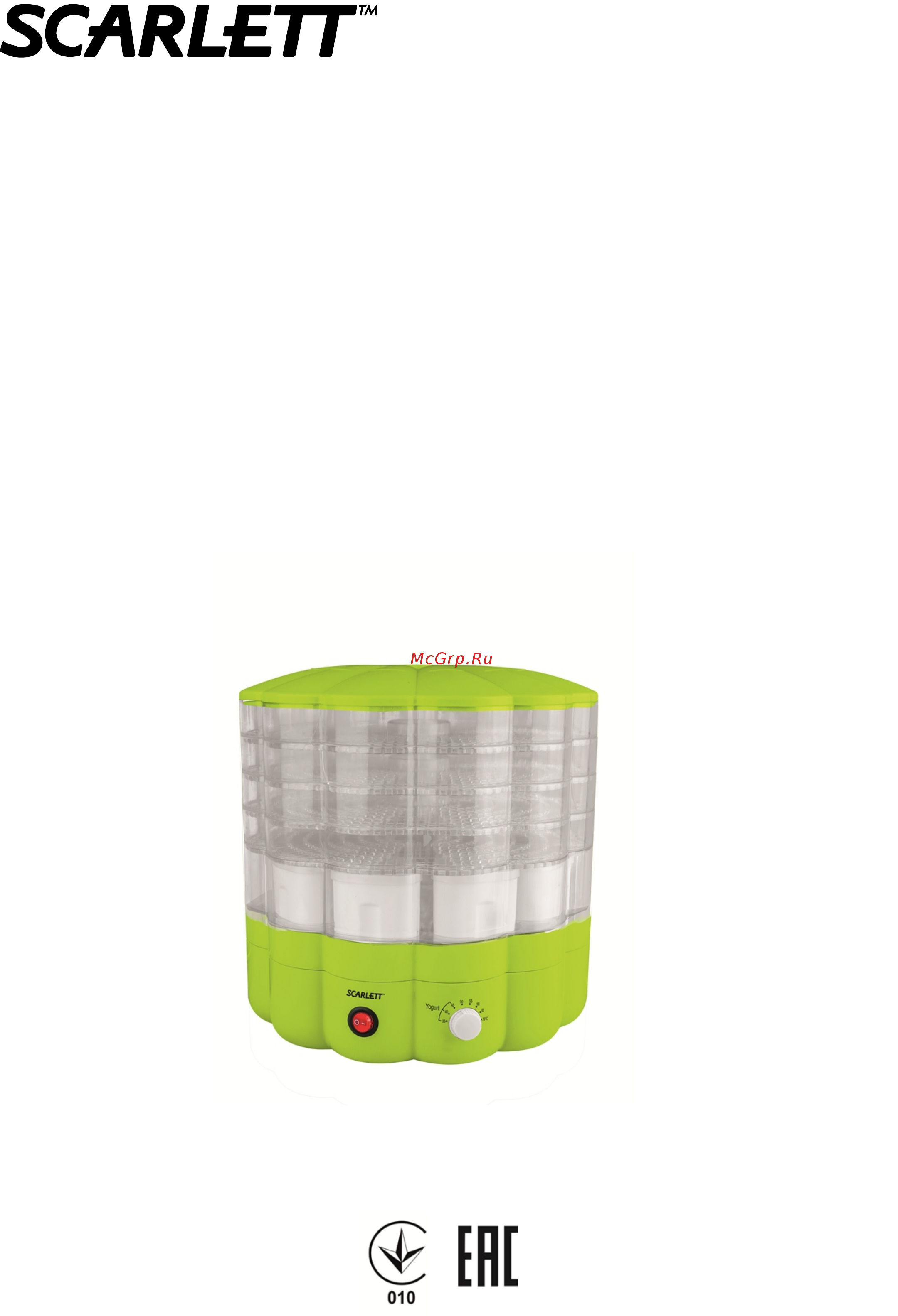 Scarlett SC-FD421001 Инструкция по эксплуатации онлайн