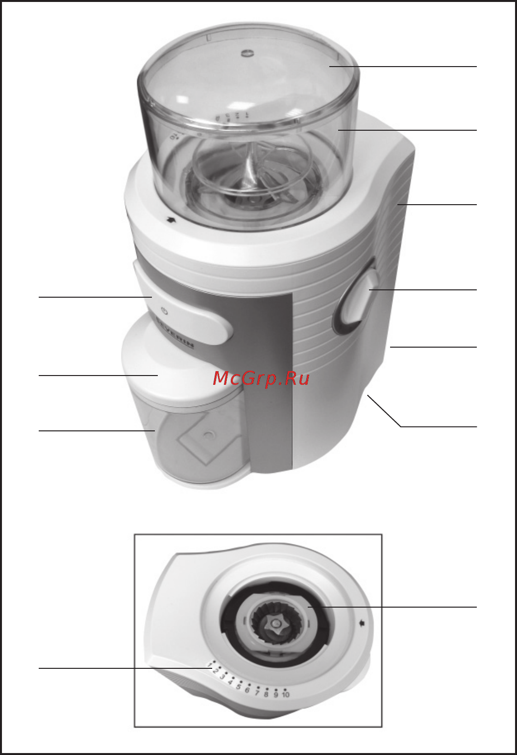 Severin KM 3873 Инструкция по эксплуатации онлайн [3/50] 174911