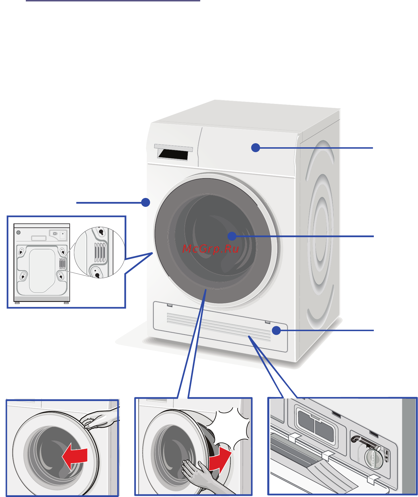 Siemens WD 14H442 [8/44] Знакомство с прибором