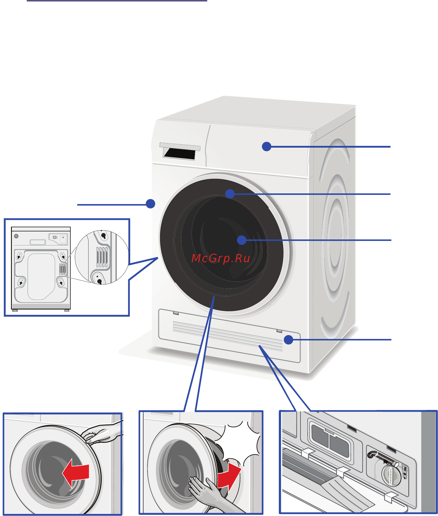Siemens WD 15H541 [8/44] Знакомство с прибором