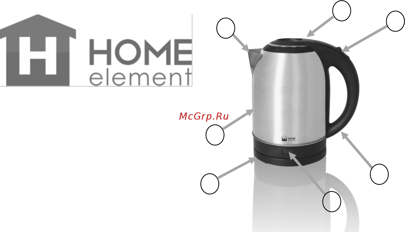 Home Element HE-KT153 Руководство по эксплуатации онлайн