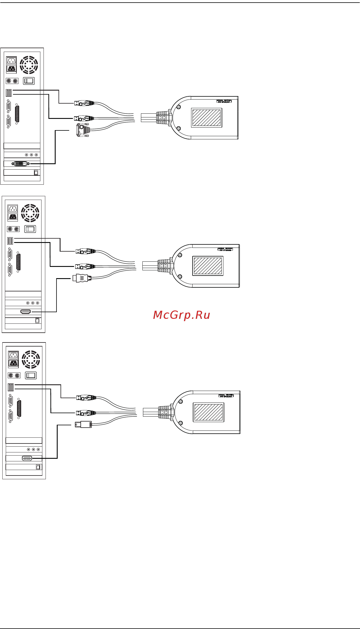 Aten KH2508A [27/88] Kvm adapter cable installation diagrams cont