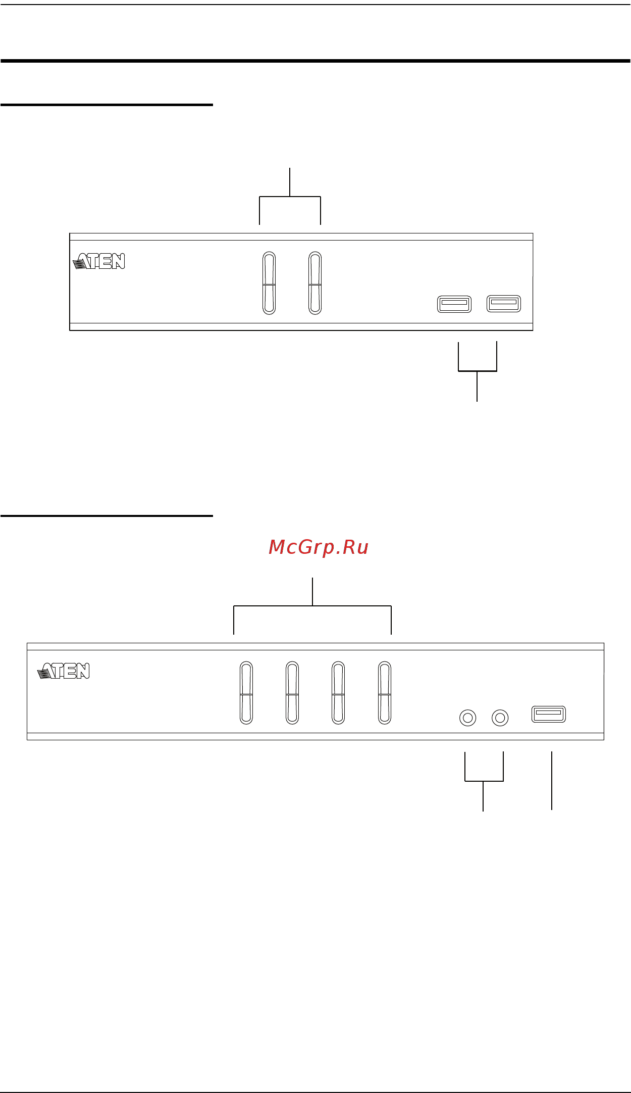 Aten CS1762A [14/54] Components