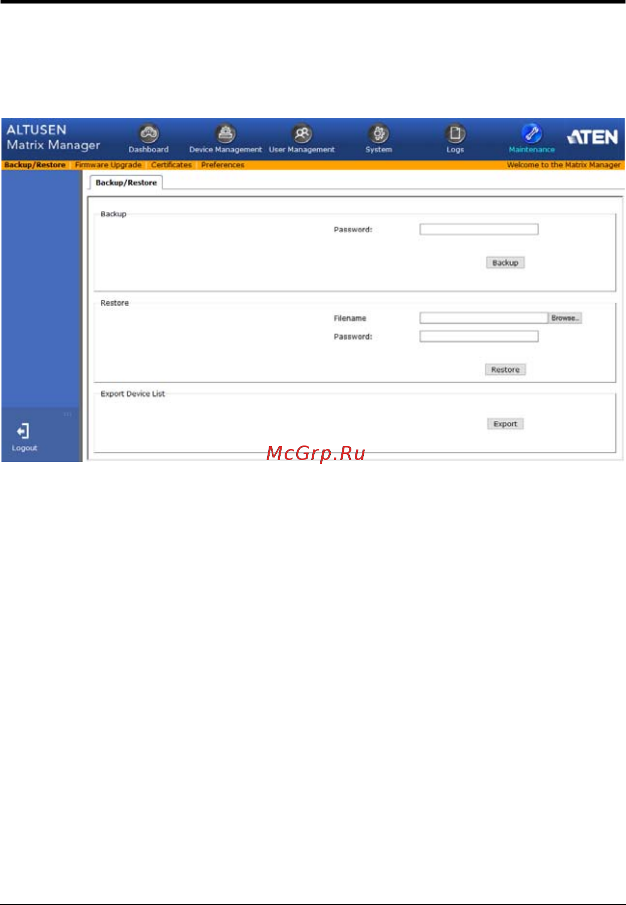Aten KE6900 [151/222] Maintenance