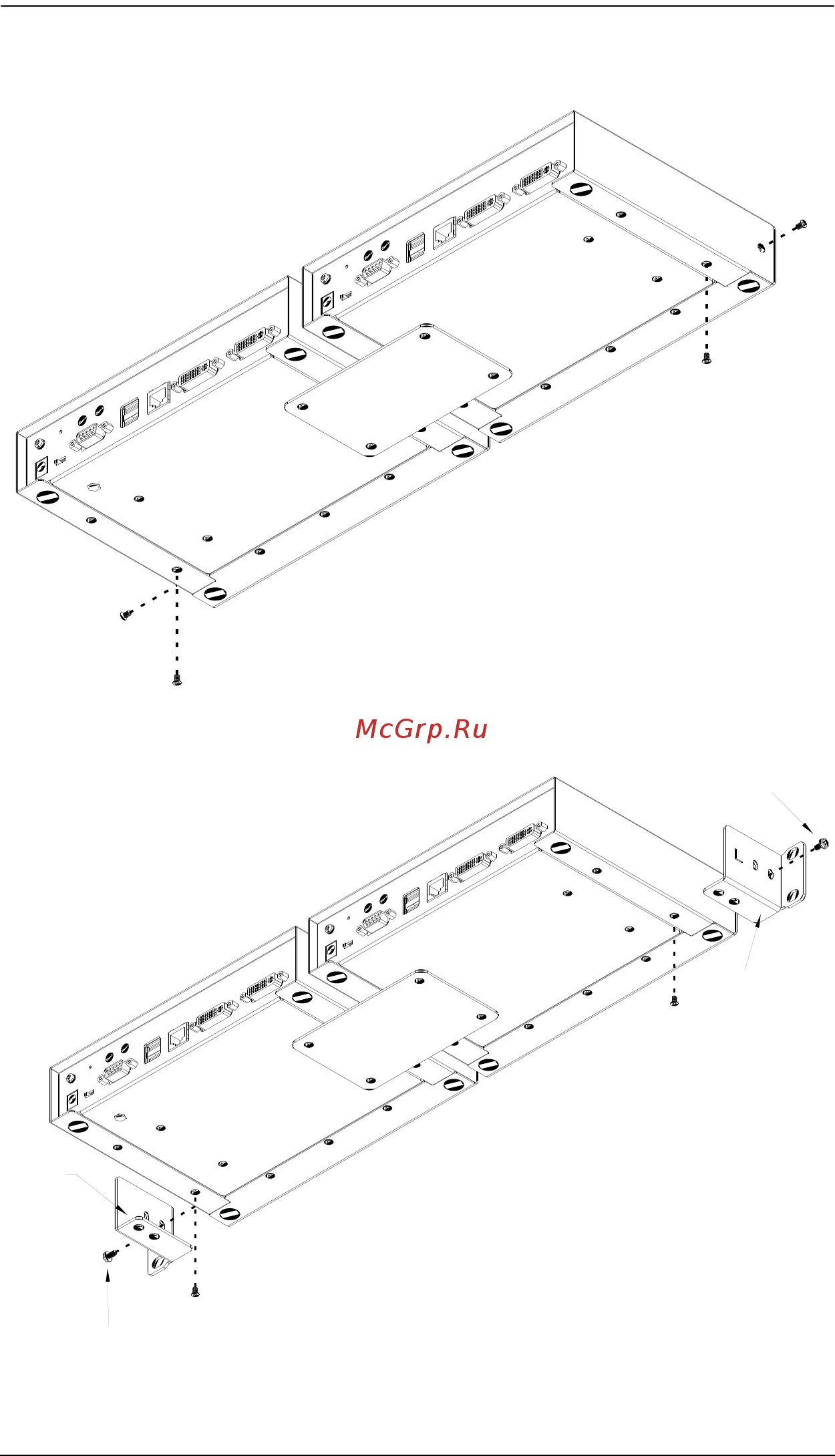 Aten KE6900 [204/222] Remove the bottom and side screw from each ke6900 unit