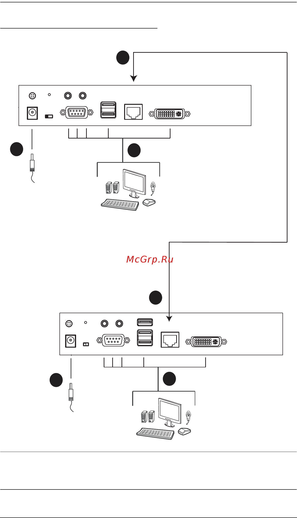 Aten KE6900 [31/222] Note the diagram above shows the ke6900t and ke6900r the ke6940 installation is the same except that an additional dvi monitor can be connected at each end for a dual view display...