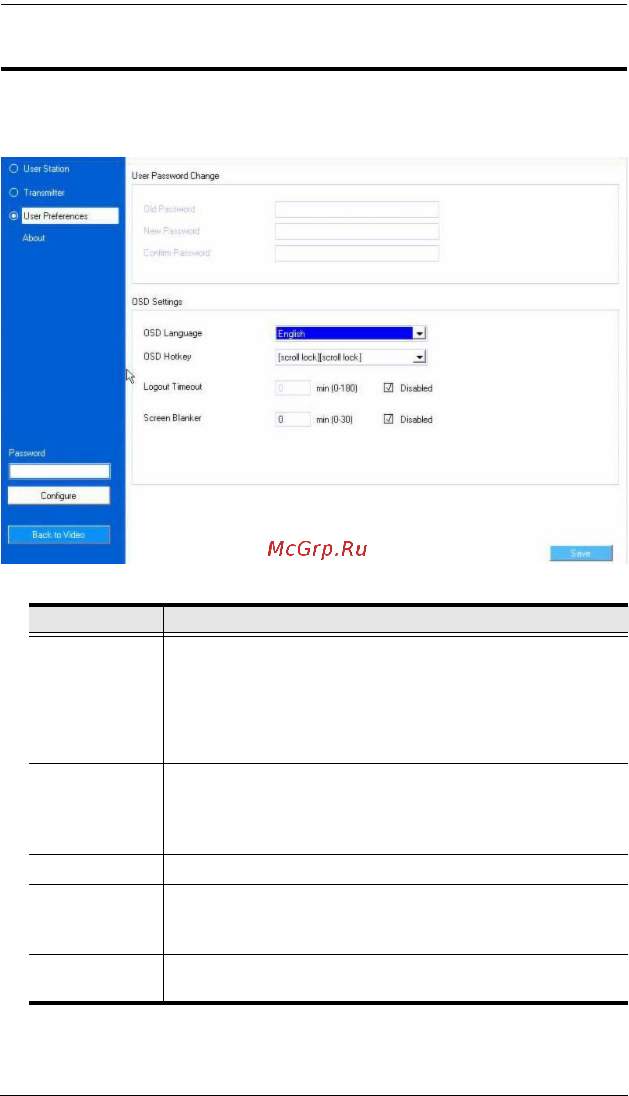 Aten KE6900 [53/222] User preferences