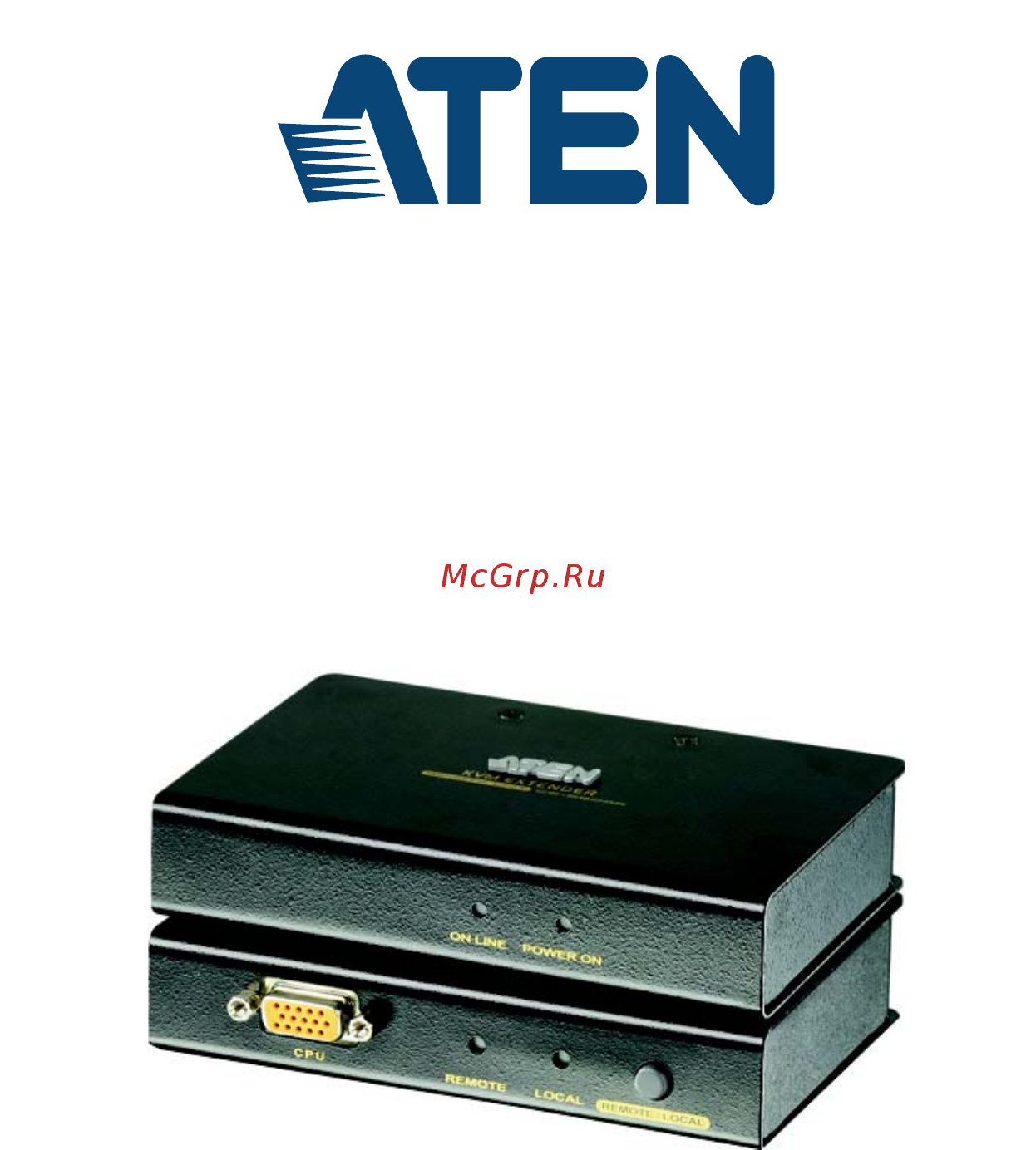Aten CE250A Руководство пользователя онлайн