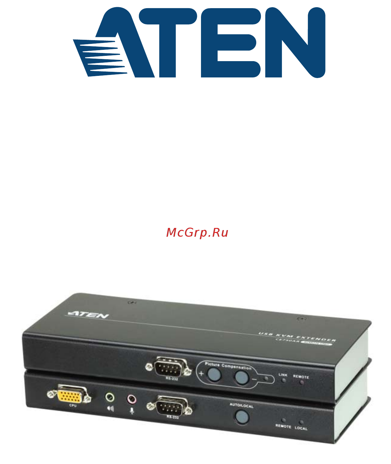 Aten CE750A Руководство пользователя онлайн