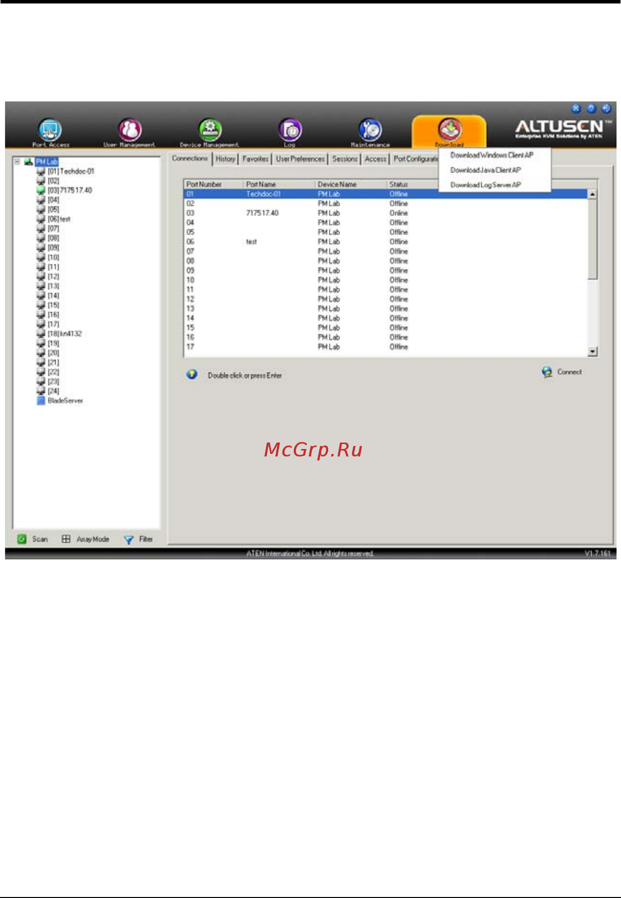 Aten KN8164V [227/307] Download