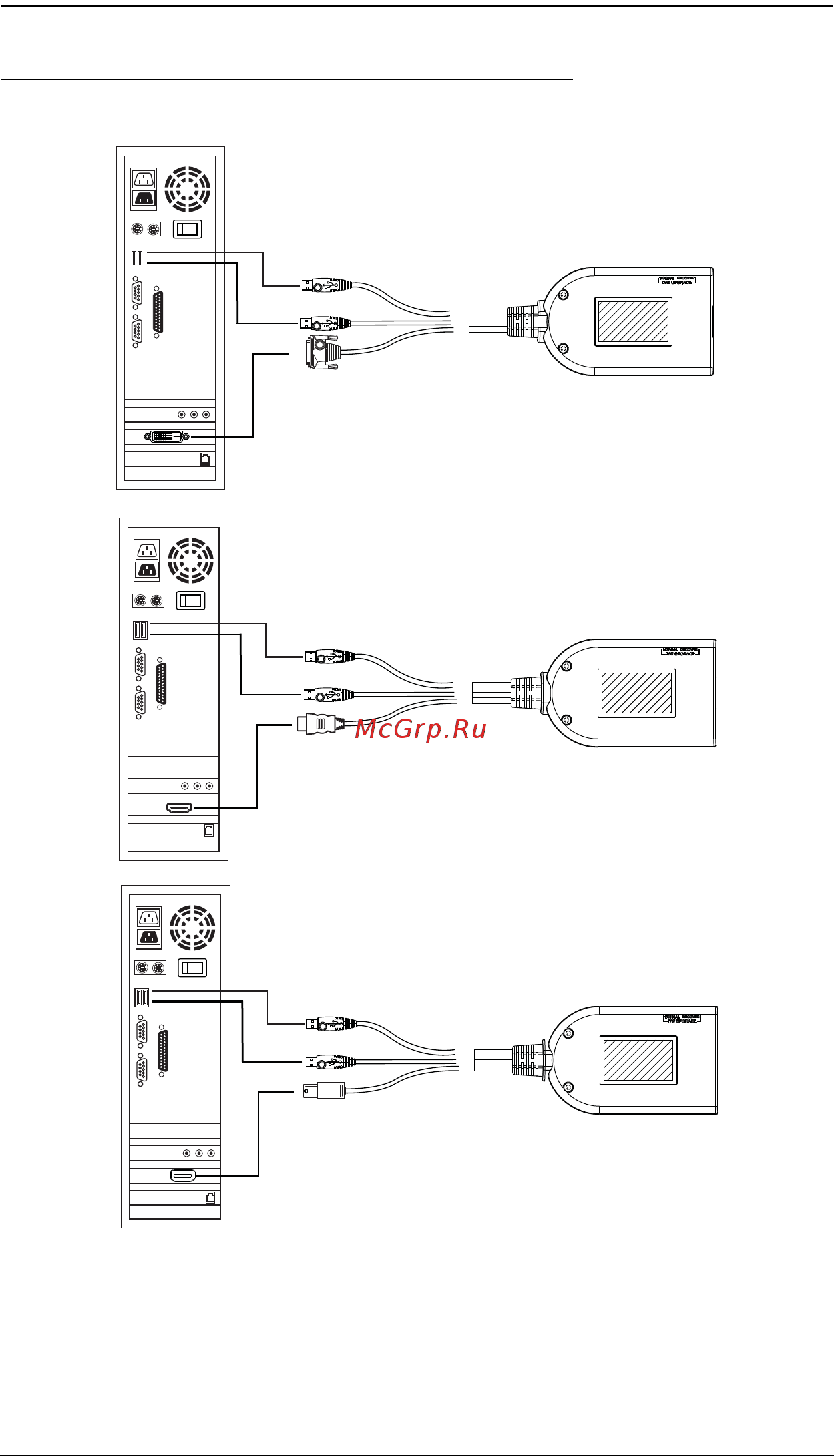 Aten KN8164V [49/307] Adapter cable connection diagram cont