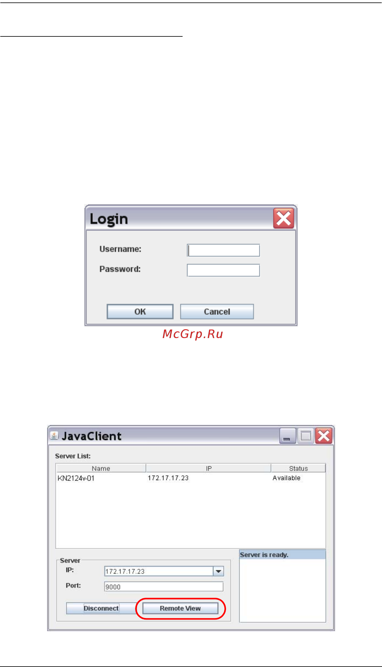 Aten KN8164V [71/307] Connecting java client ap