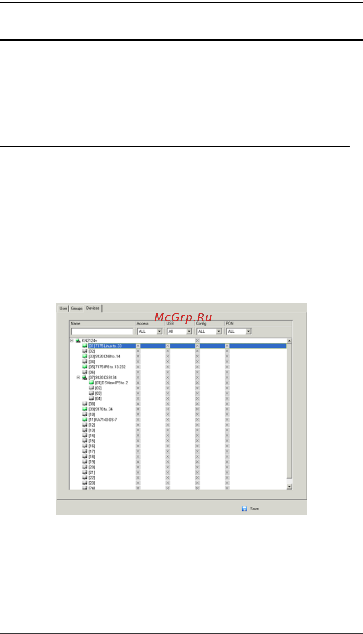 Aten KN2132v [175/316] Device assignment