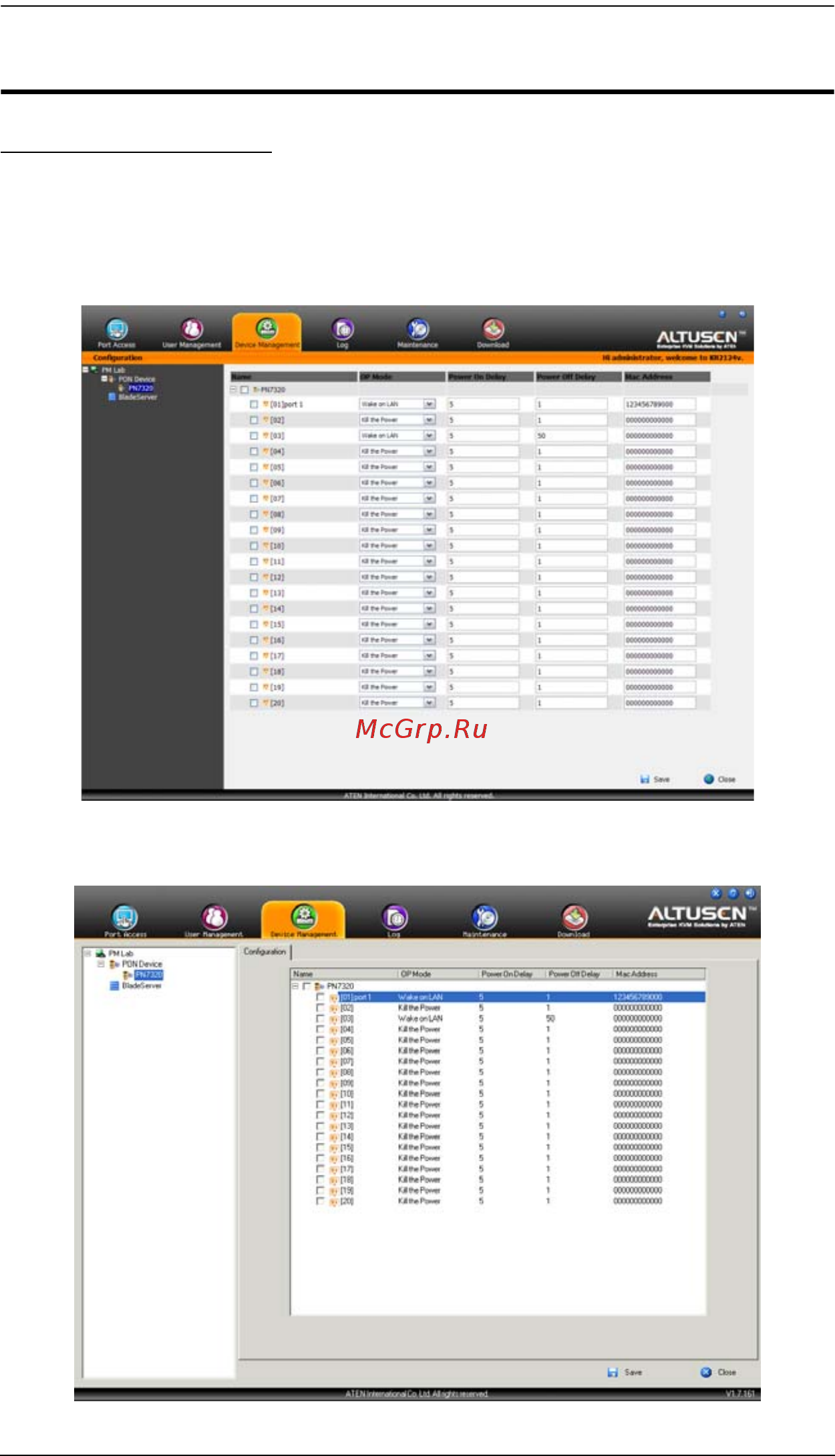 Aten KN2132v [210/316] Pon devices