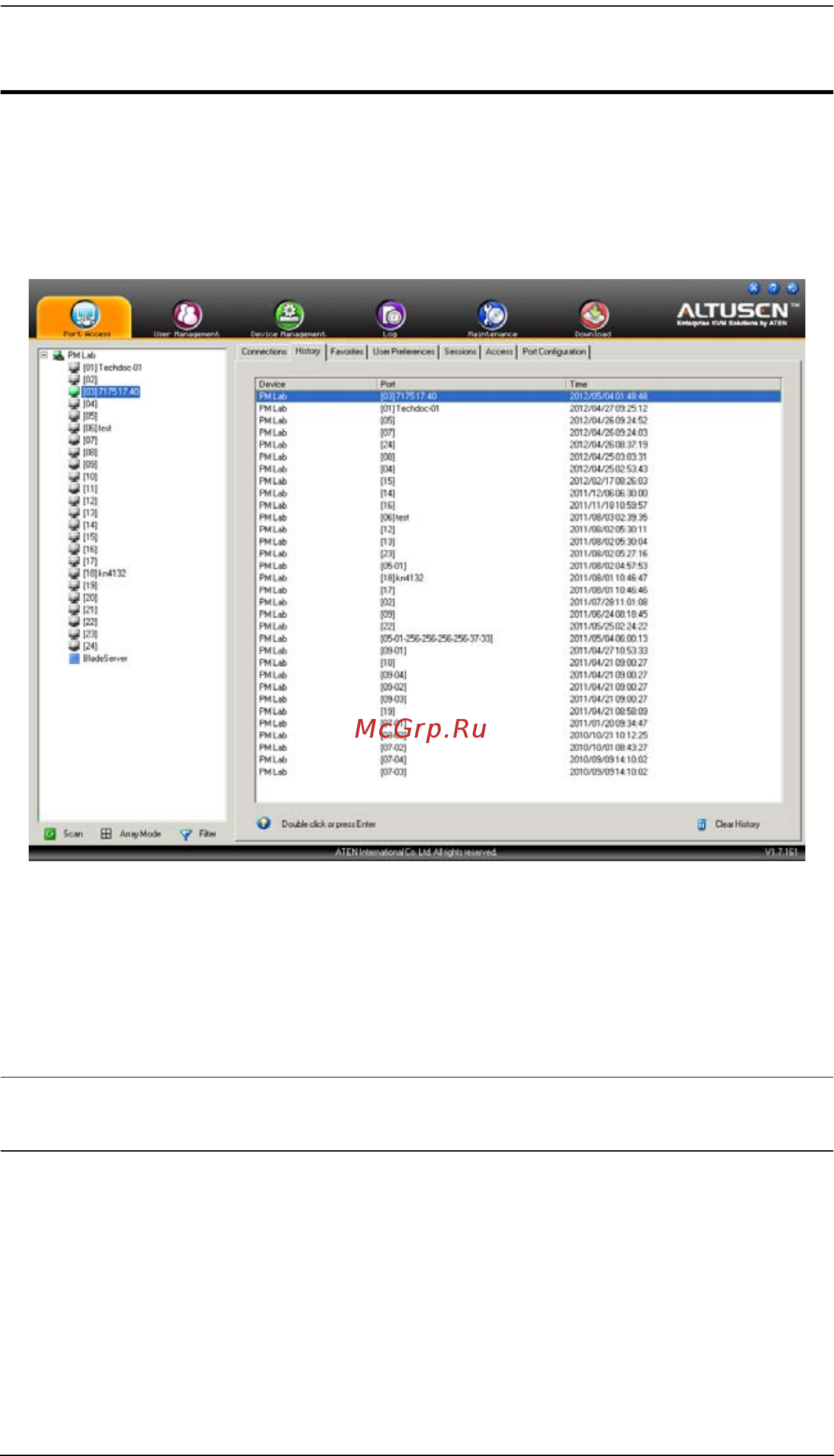 Aten KN2132 [142/362] History история