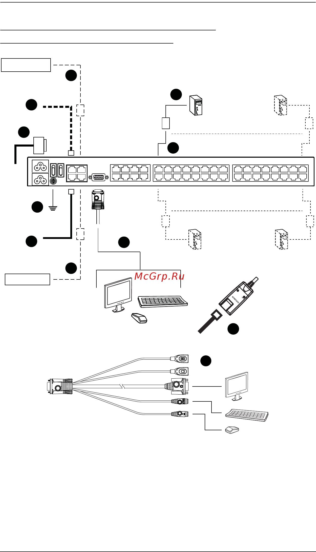 Aten KN2132 [45/362] Kn2124v kn2140v kn4124v kn4140v схема однокаскадной системы