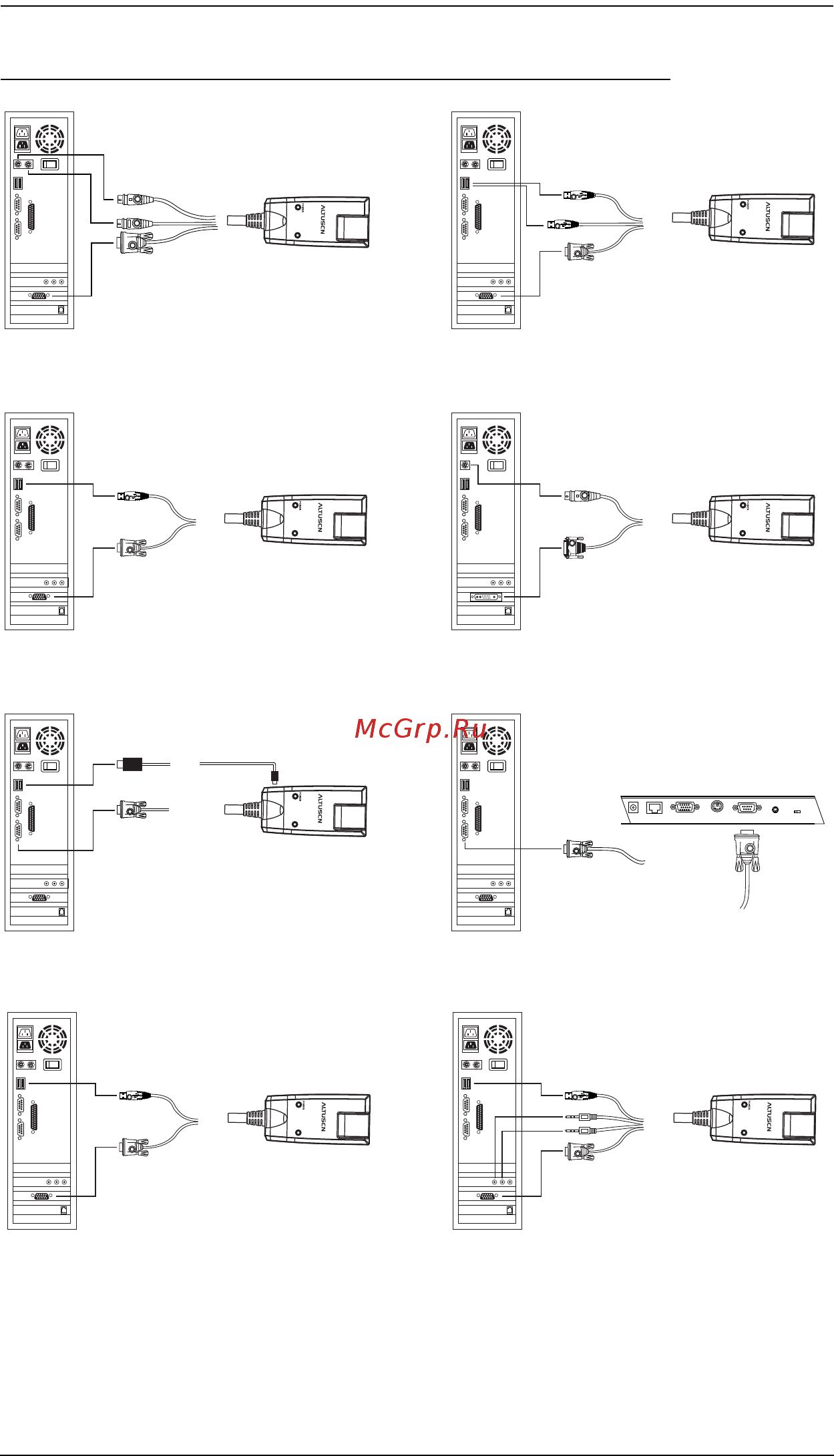 Aten KN2132 [47/362] Глава 2 настройка оборудования