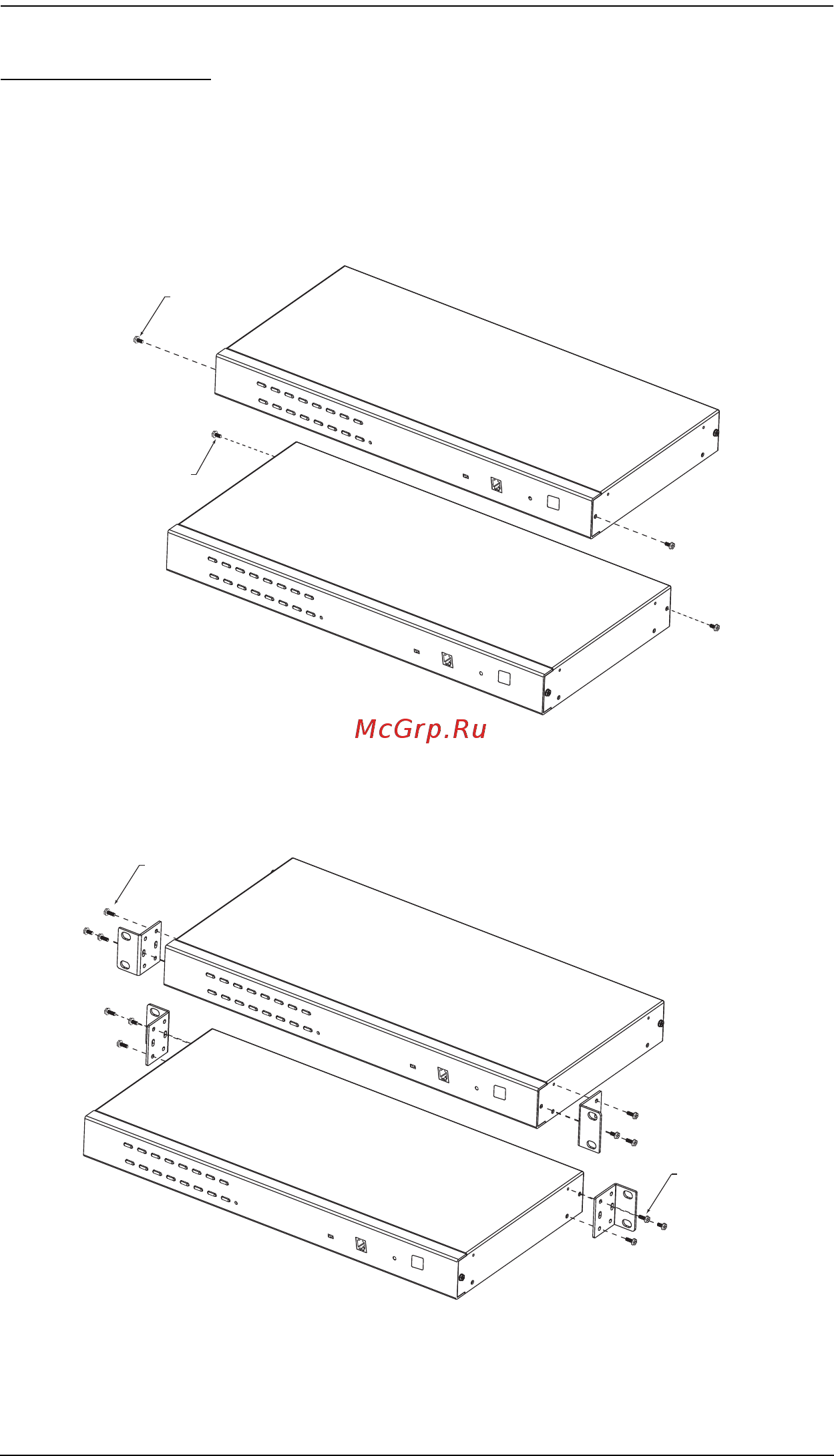 Aten KH1516i [23/176] Rack mounting