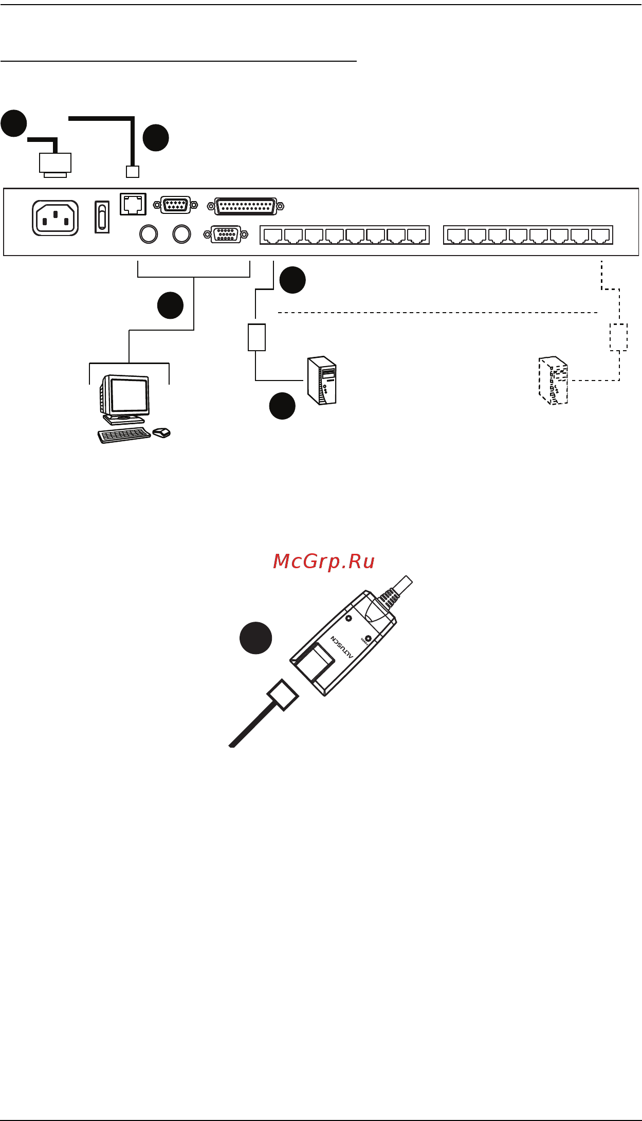 Aten KH1516i [25/176] Single stage installation diagram