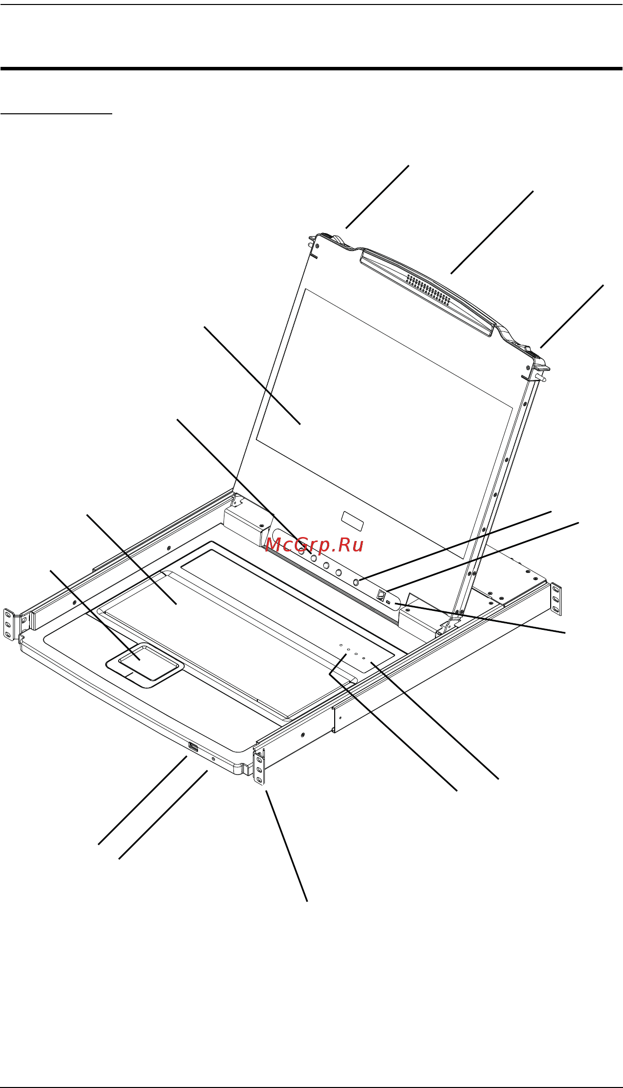 Aten CL6700MW [15/52] Components