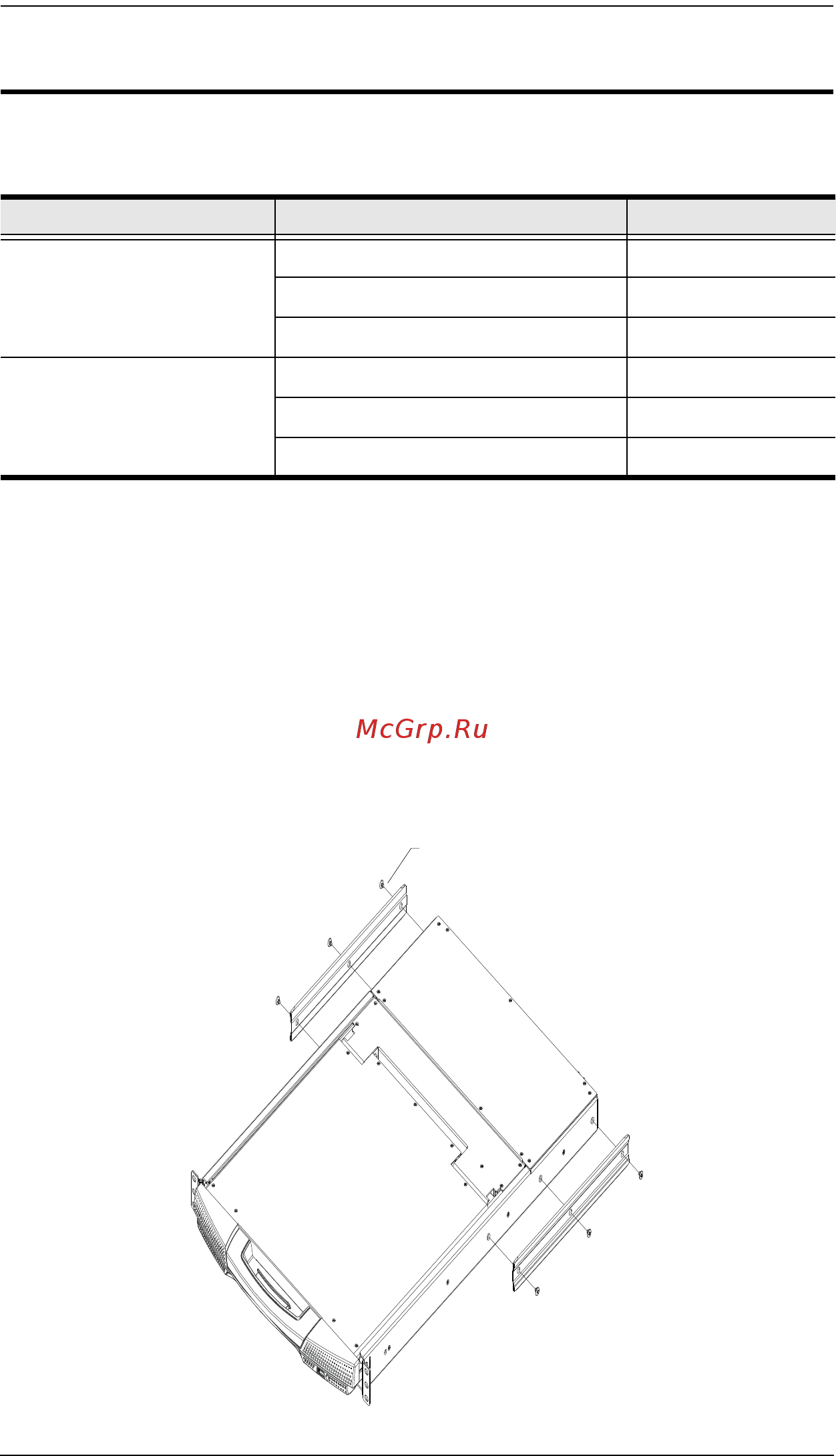 Aten KL1516Ai [229/239] Optional rack mounting