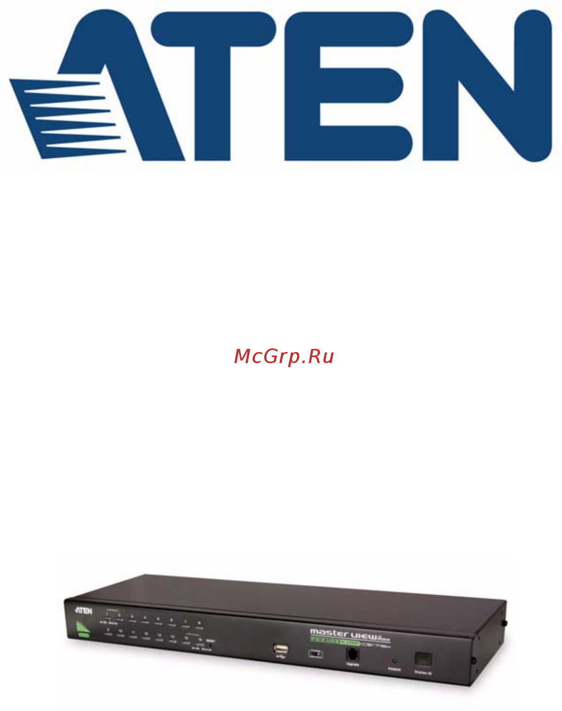 Aten CS1708A Руководство пользователя онлайн