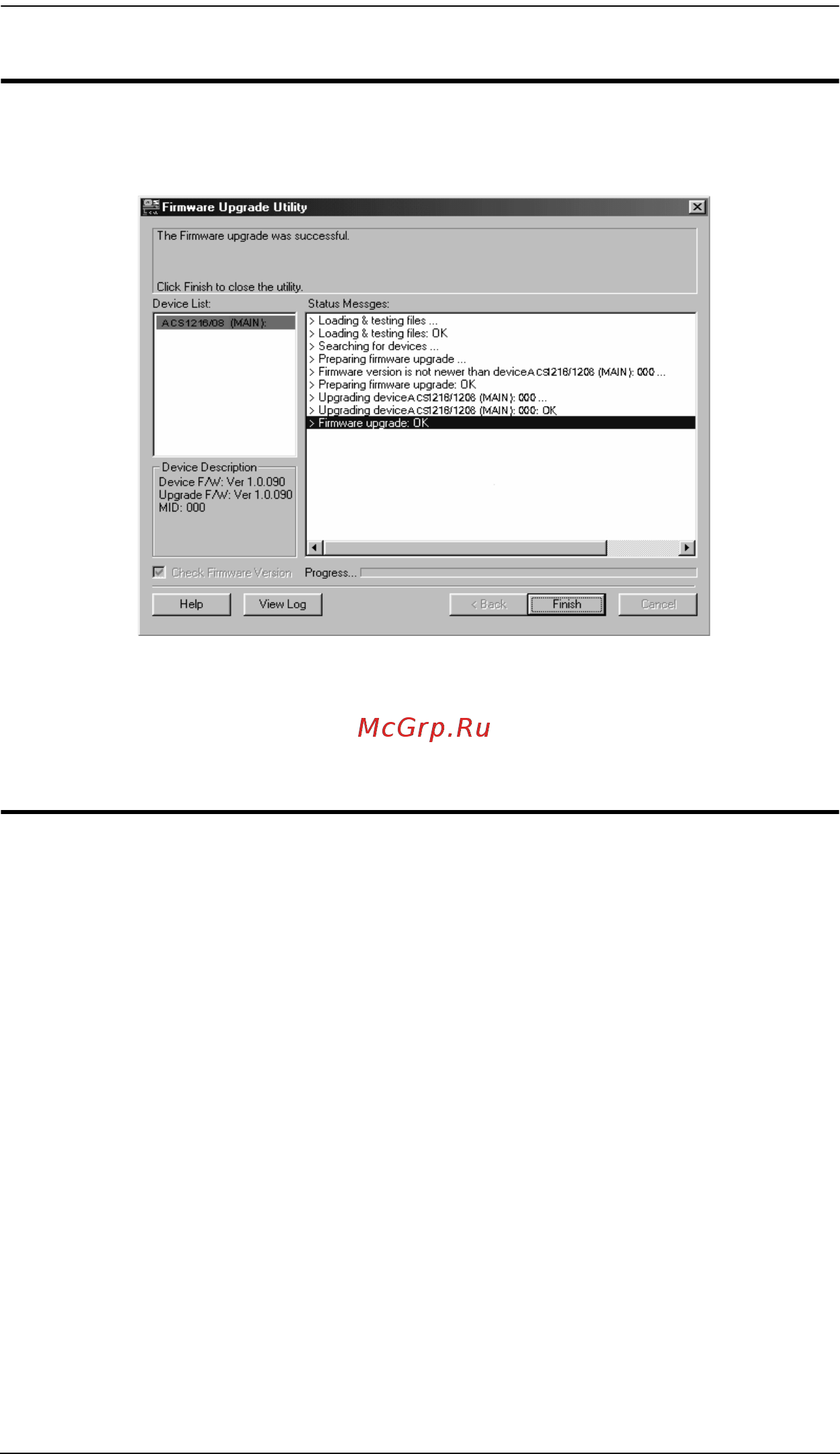 Aten ACS1208A [46/61] Upgrade failed