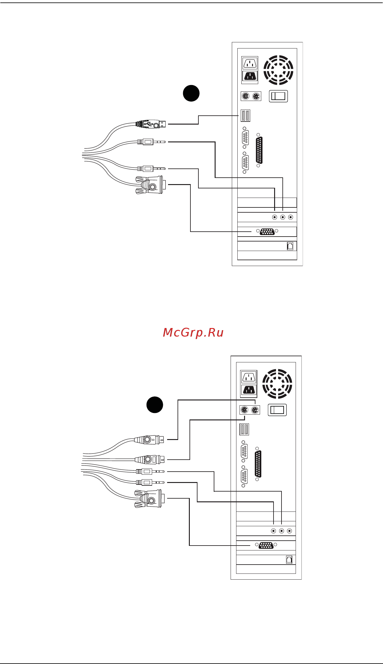 Aten CS1754 [21/68] Usb cable connection