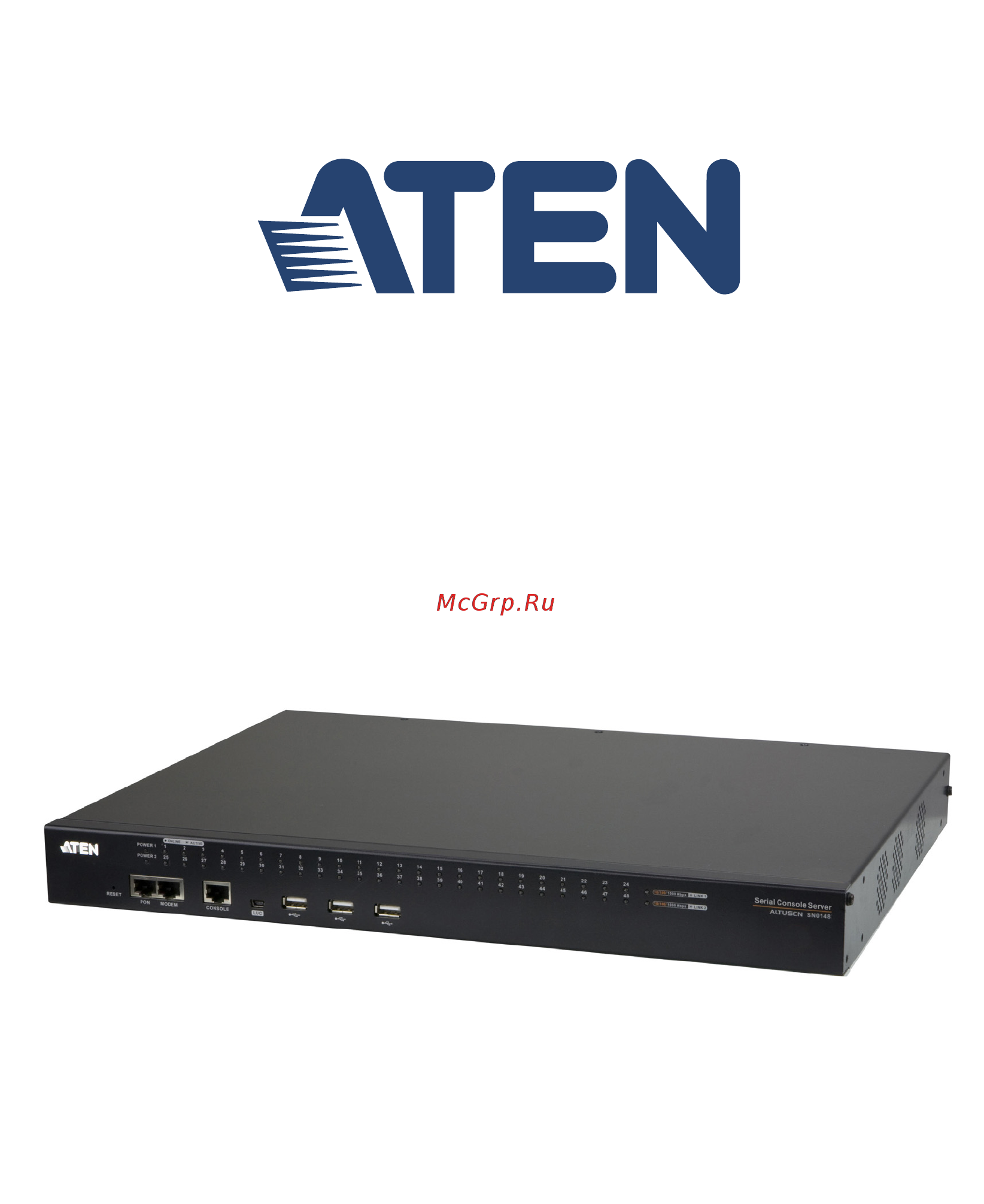 Aten SN9108 Руководство пользователя онлайн