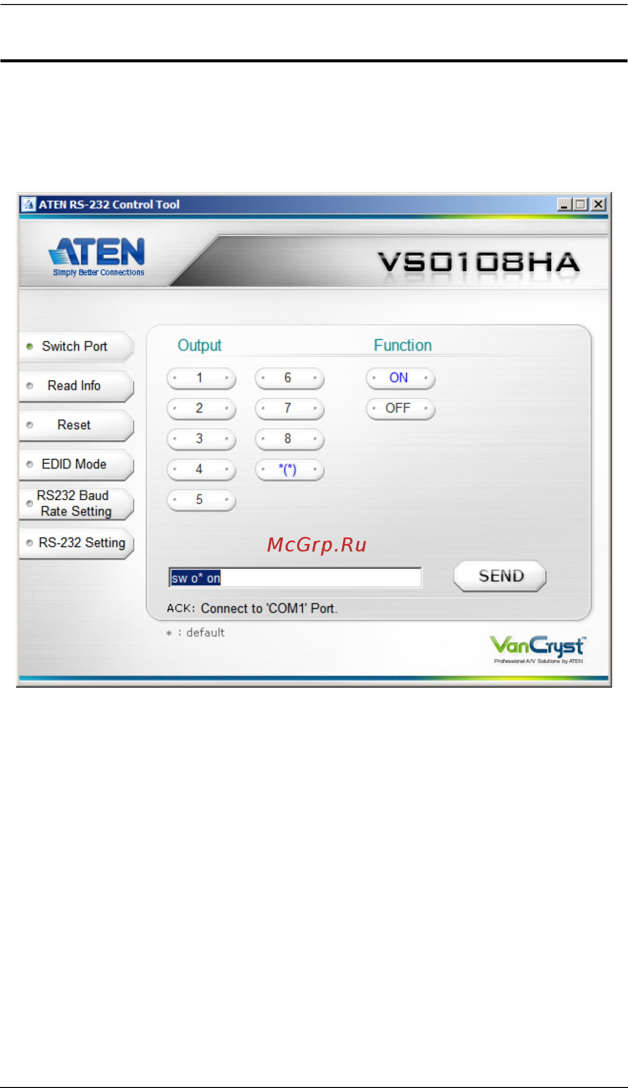 Aten VS0108HA [8/16] Gui main page