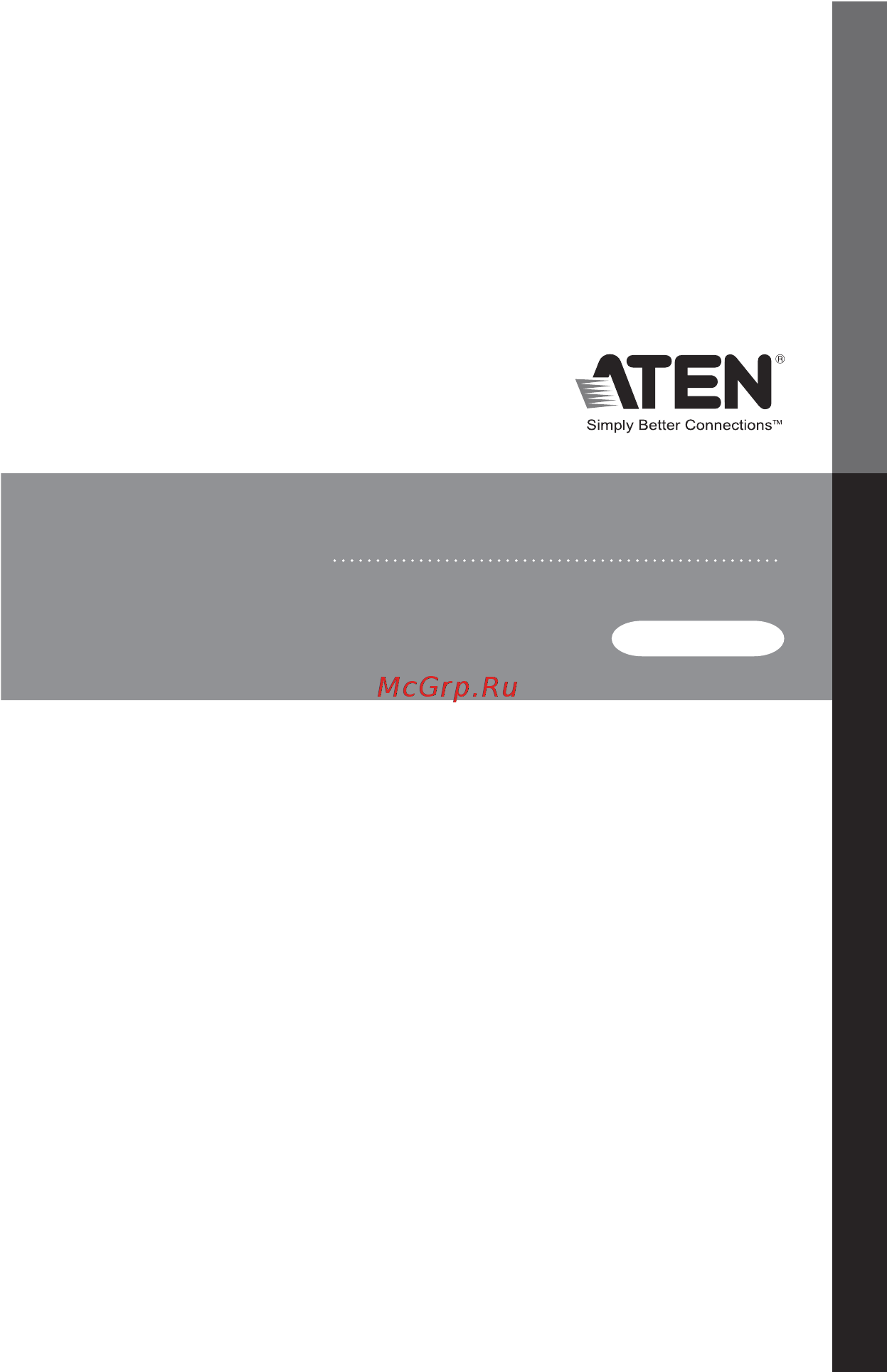 Aten VS0108HA Руководство пользователя онлайн