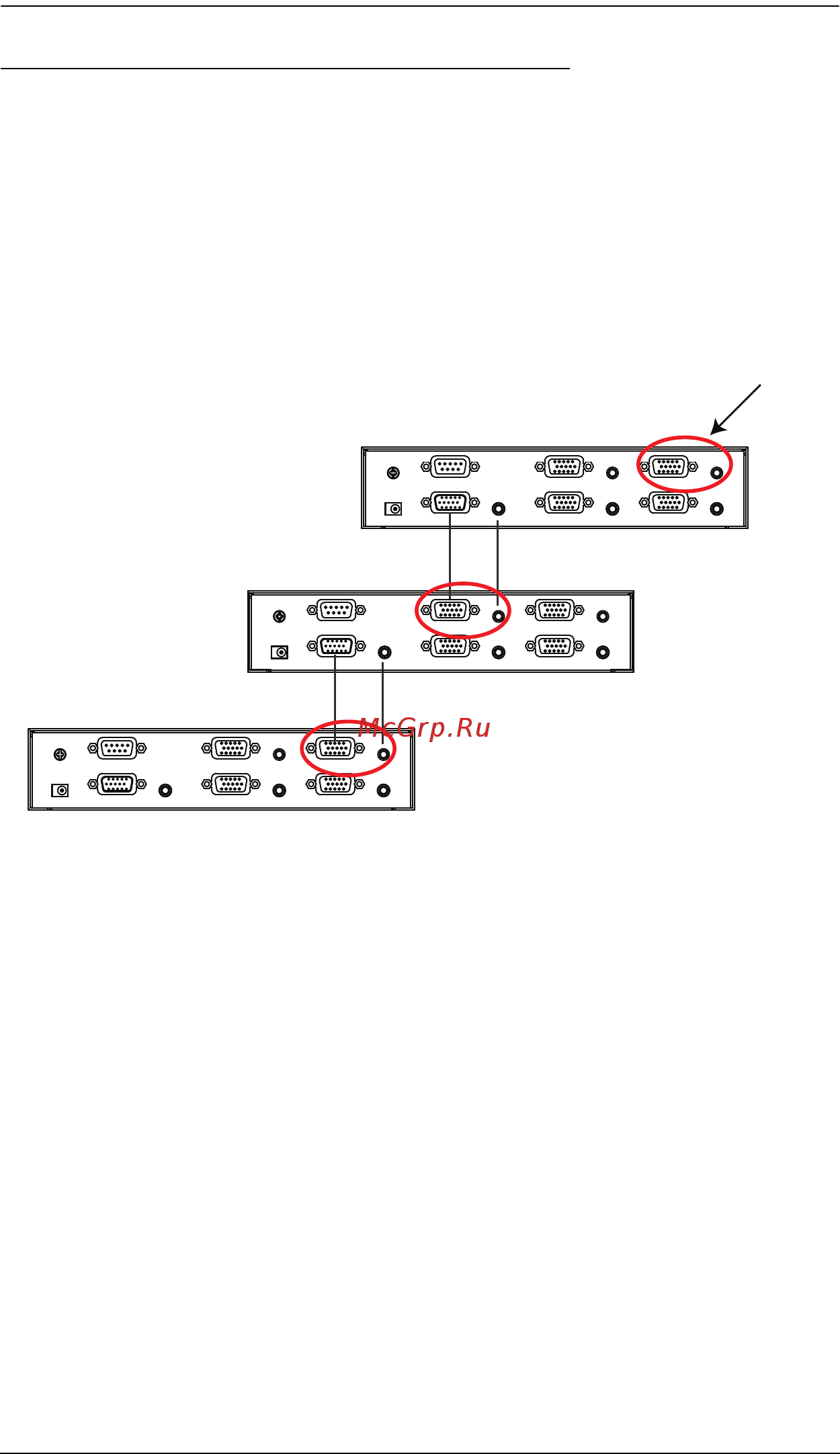 Aten VS0102 [12/25] Switch command for cascaded splitters