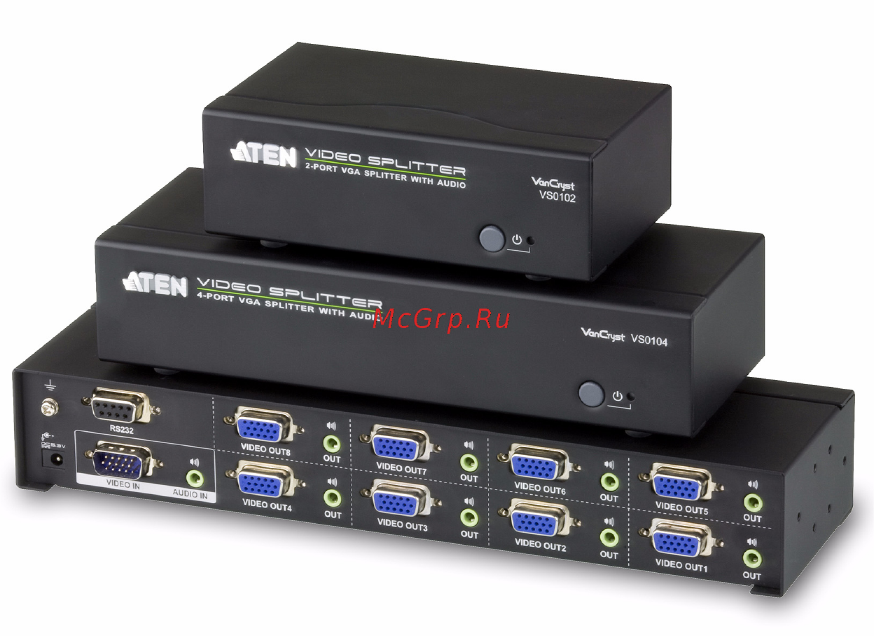 Aten VS0102 Руководство пользователя онлайн