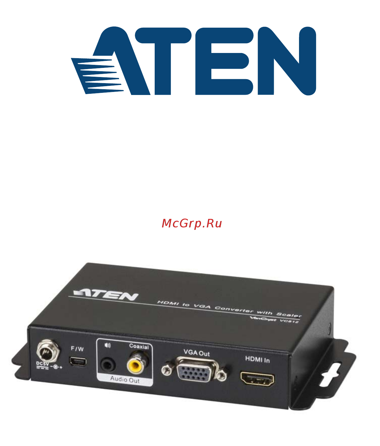 Aten VC812 Руководство пользователя онлайн