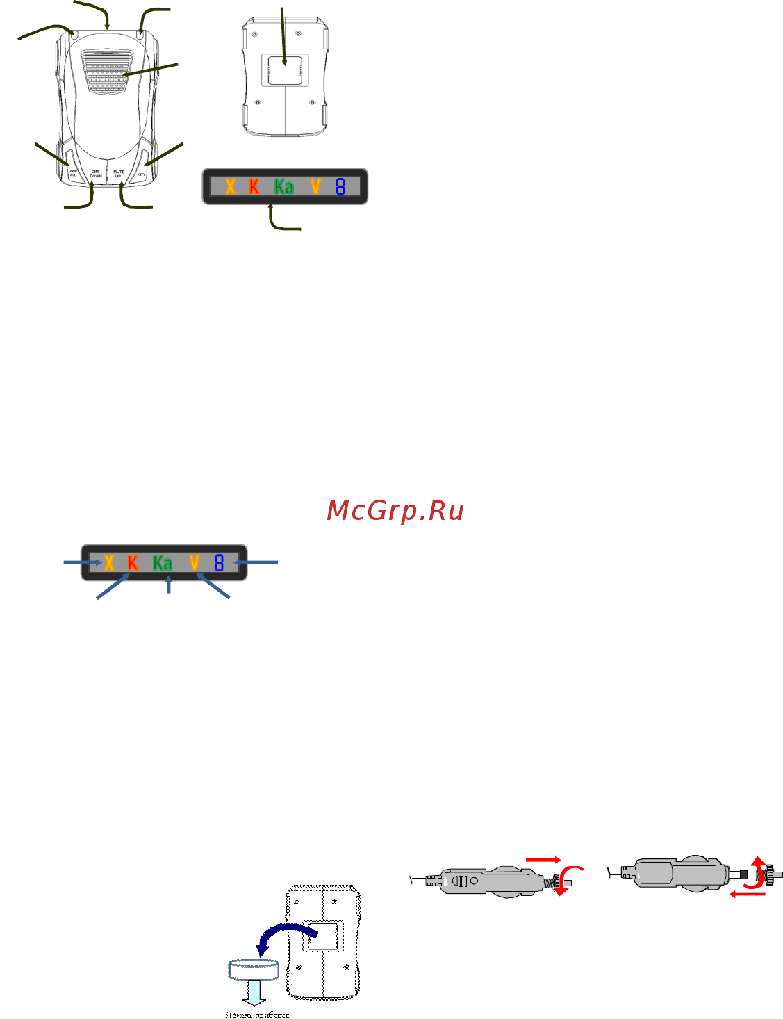 Stinger Car Z5 [2/6] Режимы работы