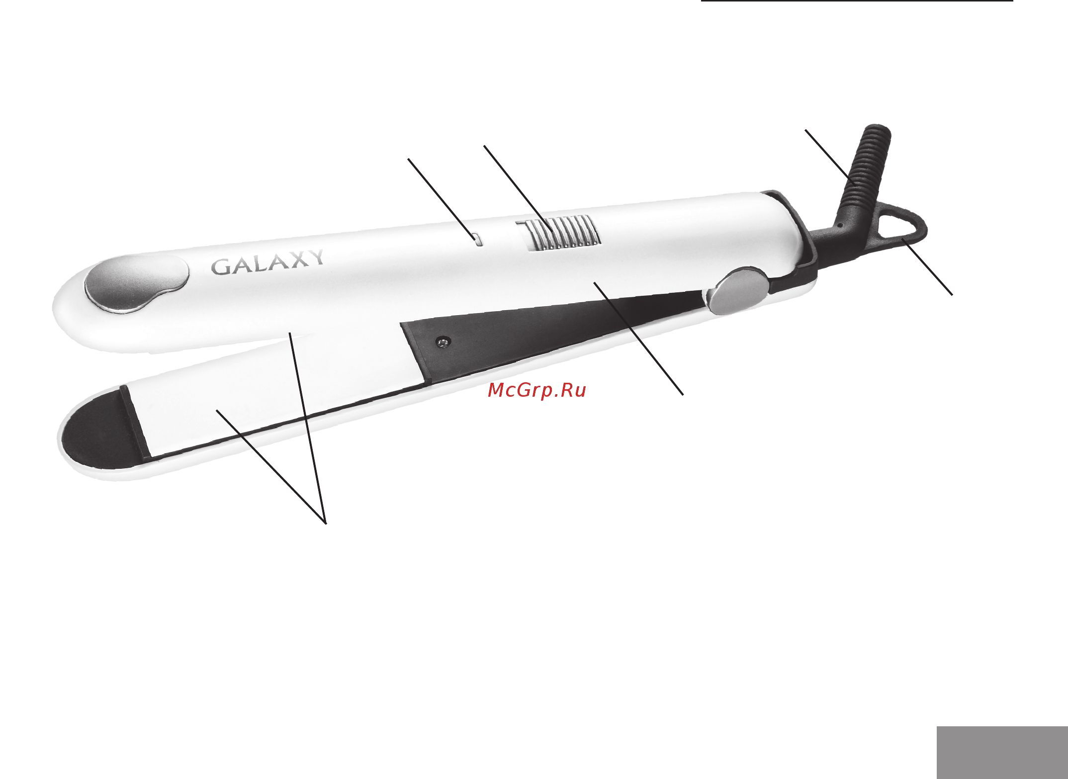 Galaxy GL4512 [3/10] Функциональные элементы электроприбора
