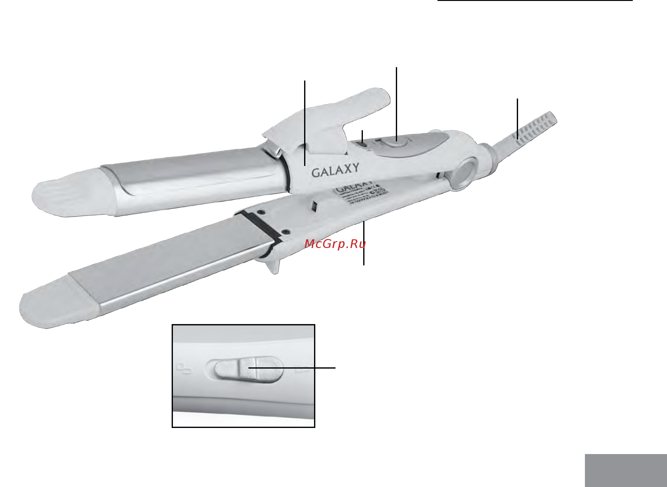 Galaxy GL4601 [3/10] Функциональные элементы электроприбора