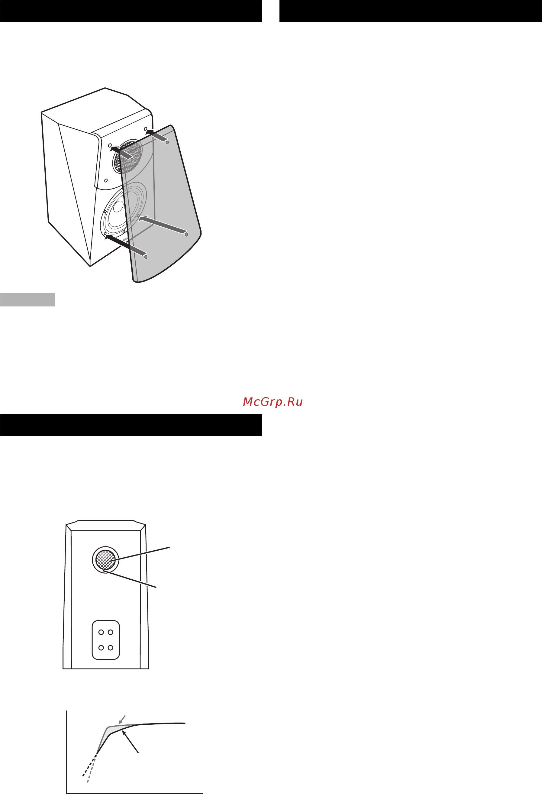 Yamaha NS-B951 Piano black [18/40] Über den öffnungsstopfen