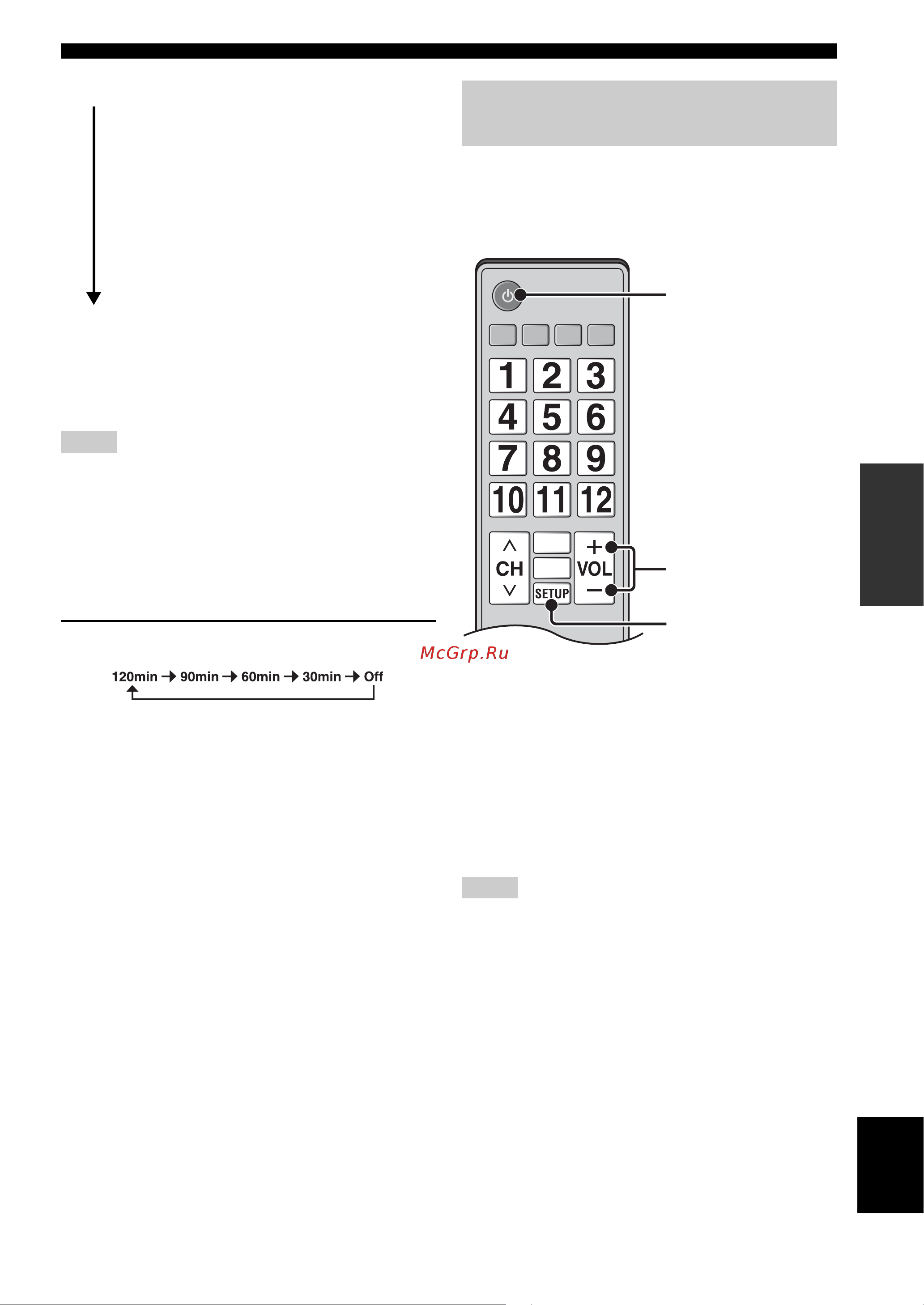 Yamaha NS-BP150 [32/169] Operating this unit by tv remote control the hdmi control function