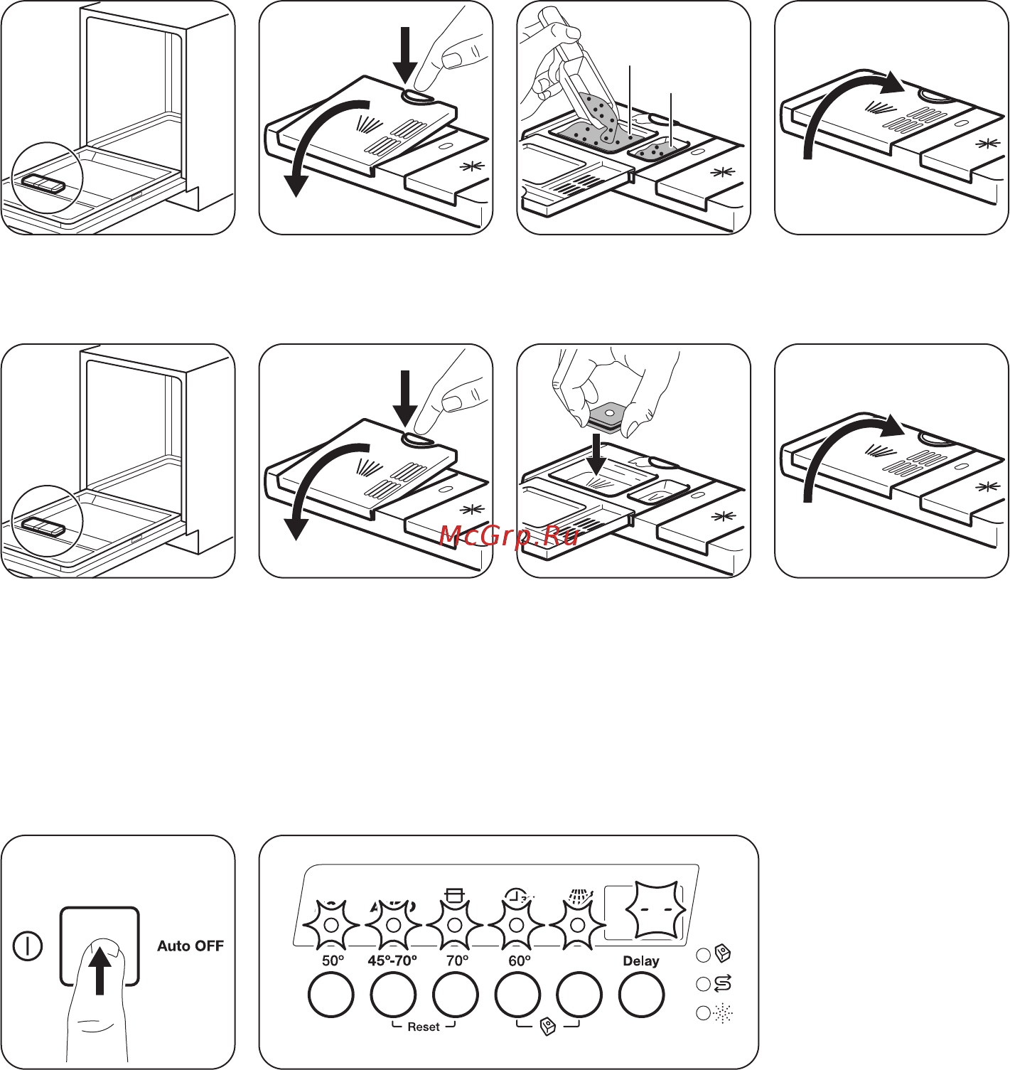 Zanussi ZDF 92600WA [11/56] Жуғыш затты қосу