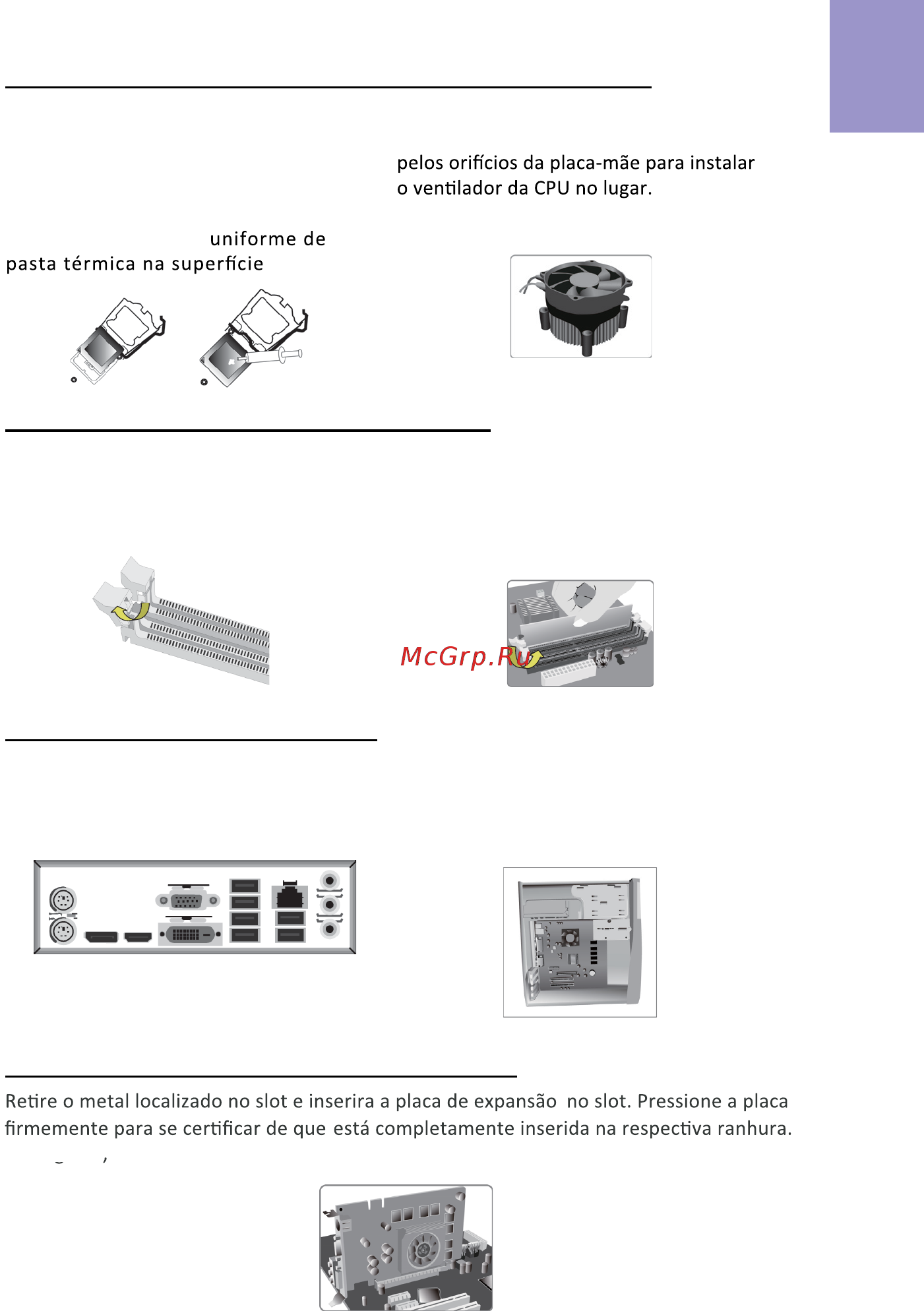 ECS Elitegroup Q170H4-M6 [13/32] Manual de instalação de hardware