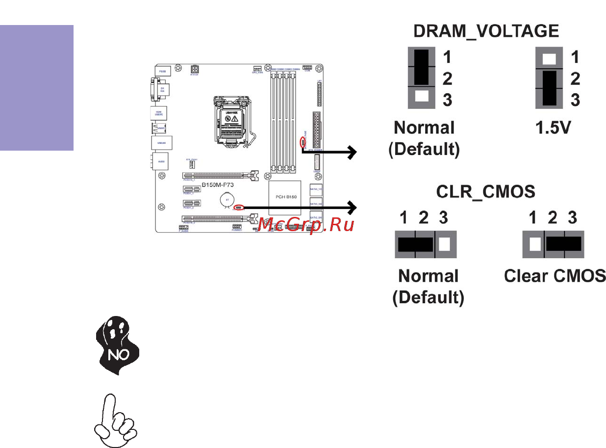 ECS Elitegroup B150M-P73 [12/74] B150m p73 user manual