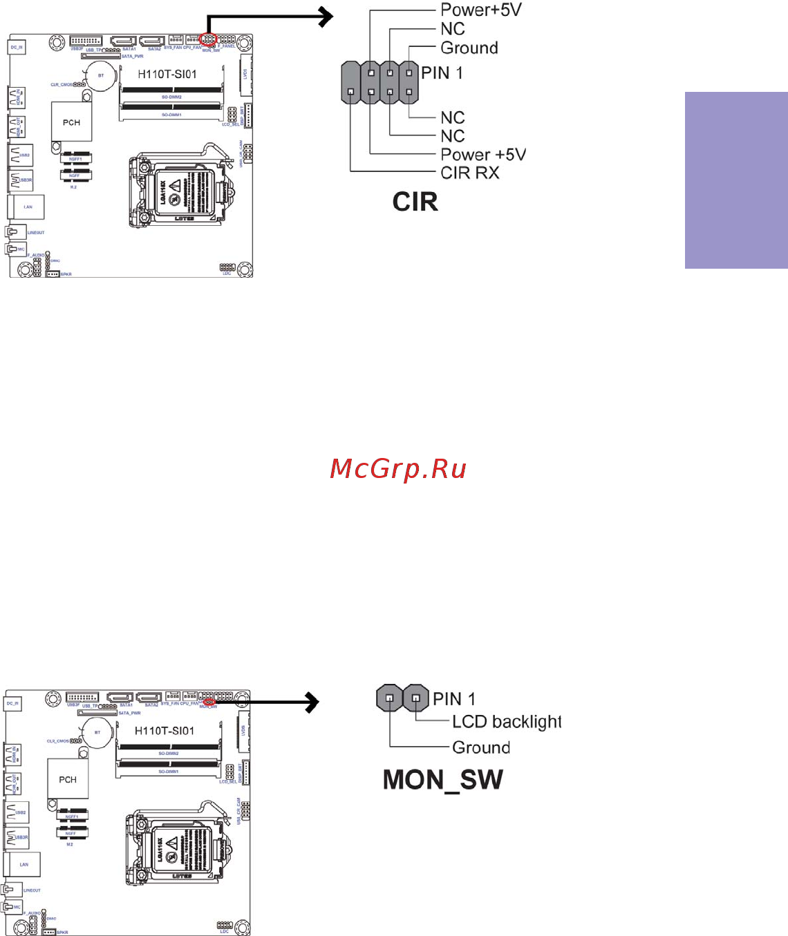 ECS Elitegroup H110T-SI01 [22/64] H110t si01 user manual