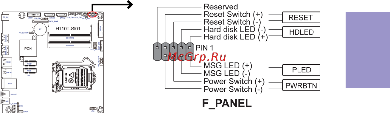 ECS Elitegroup H110T-SI01 [30/64] H110t si01 user manual